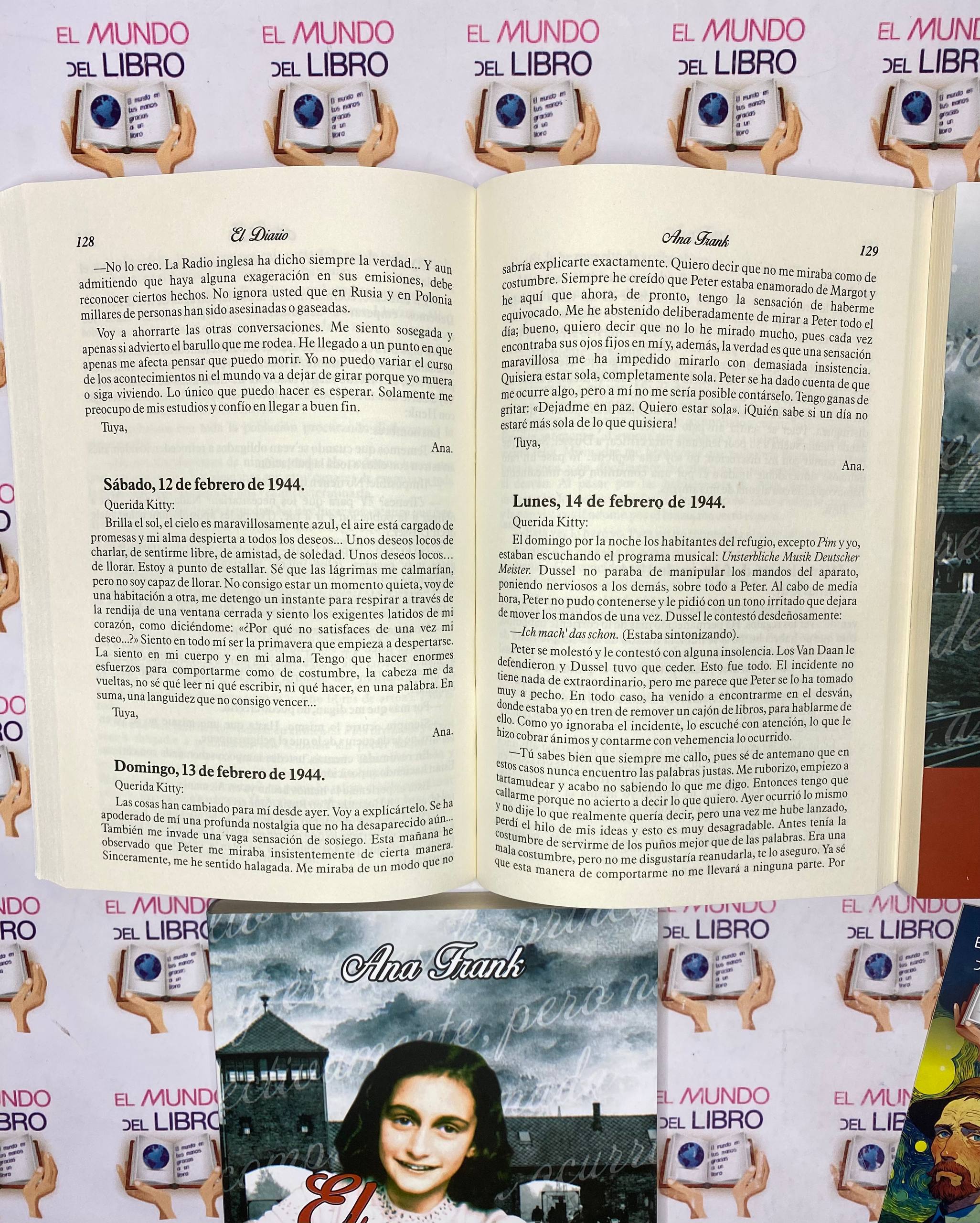 El Diario De Ana Frank - Ana Frank (Actividades Post - Lectura)  