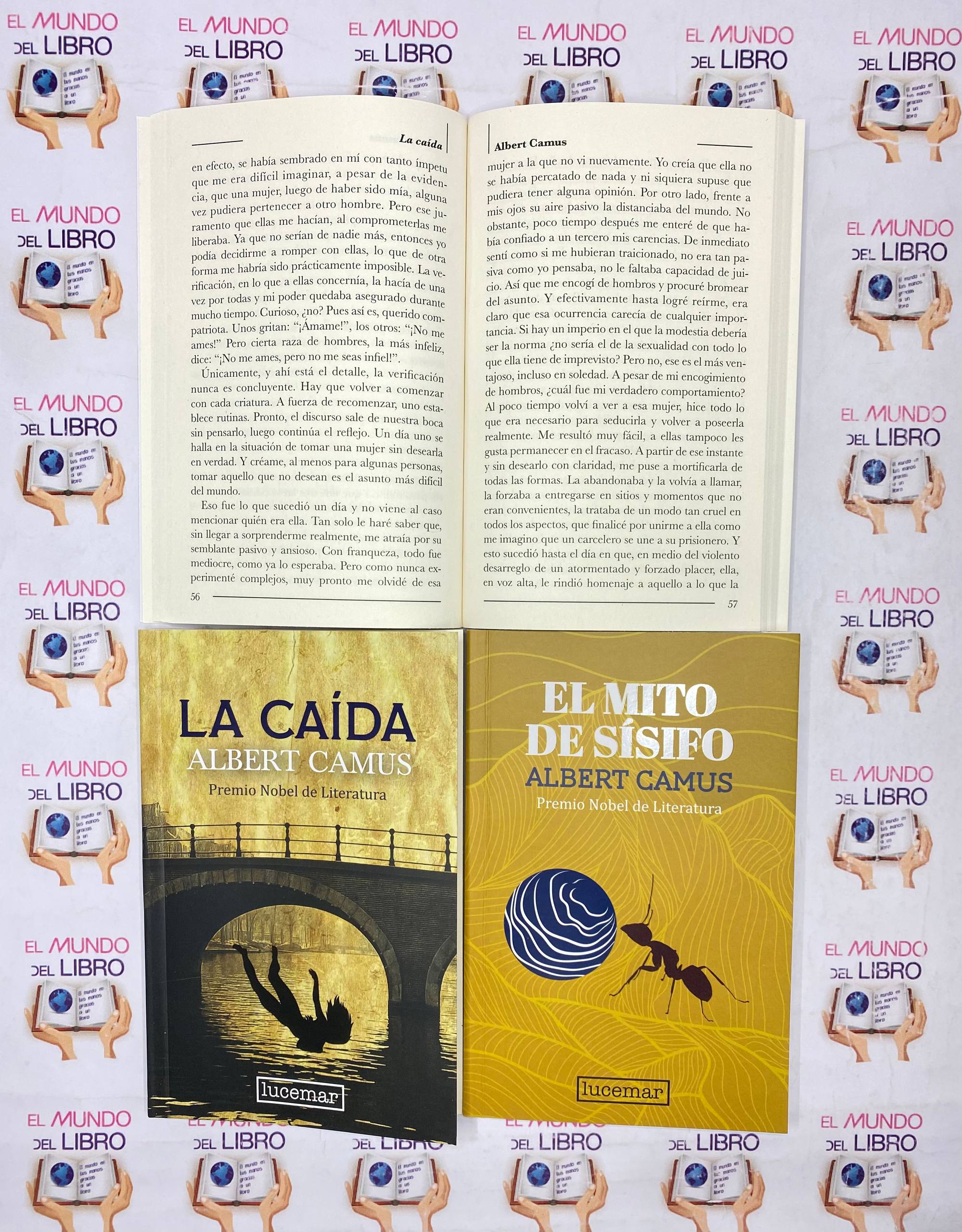 Colección Albert Camus: La caída y El mito de Sísifo