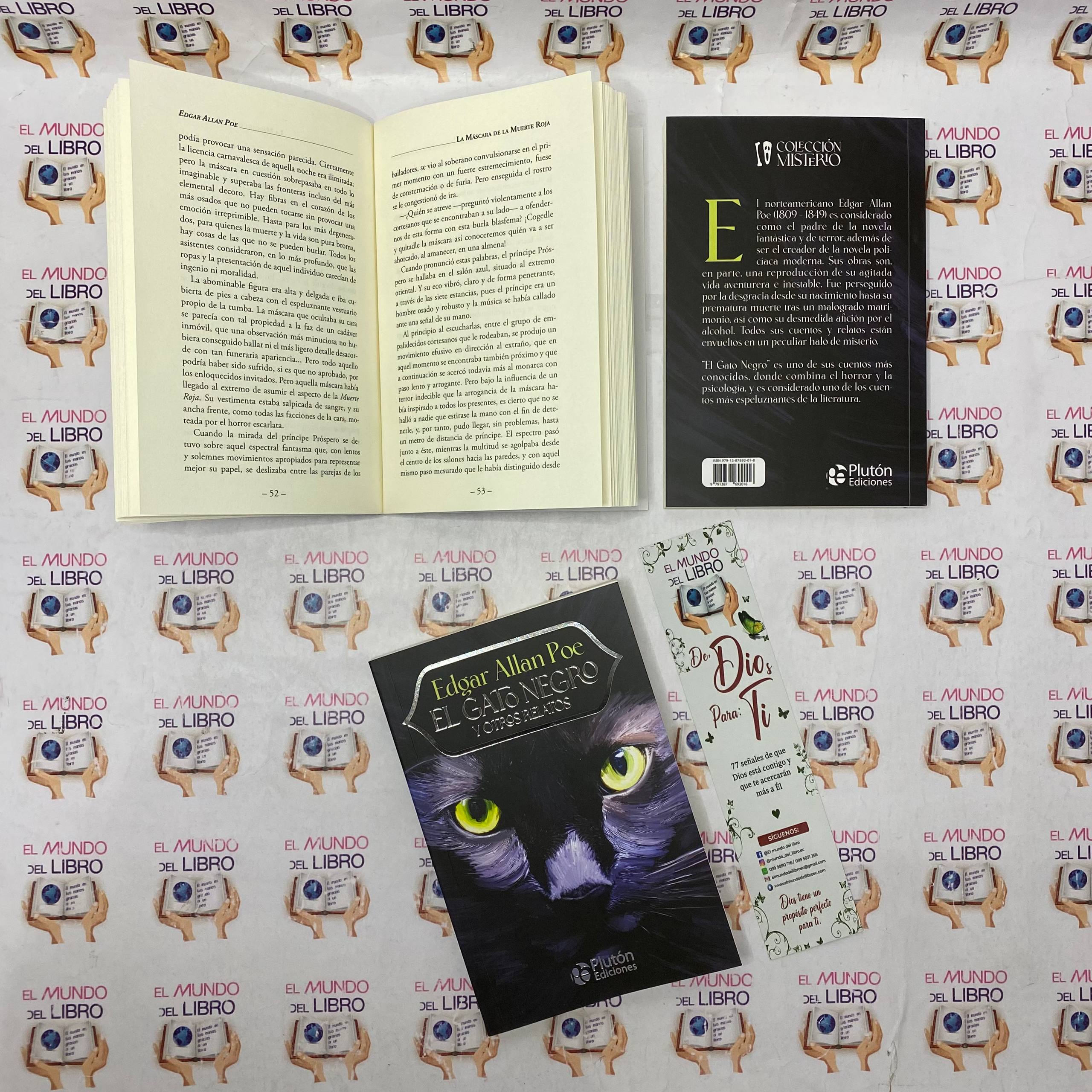 El Gato Negro Y Otros Relatos - Edgar Allan Poe (Terror) 