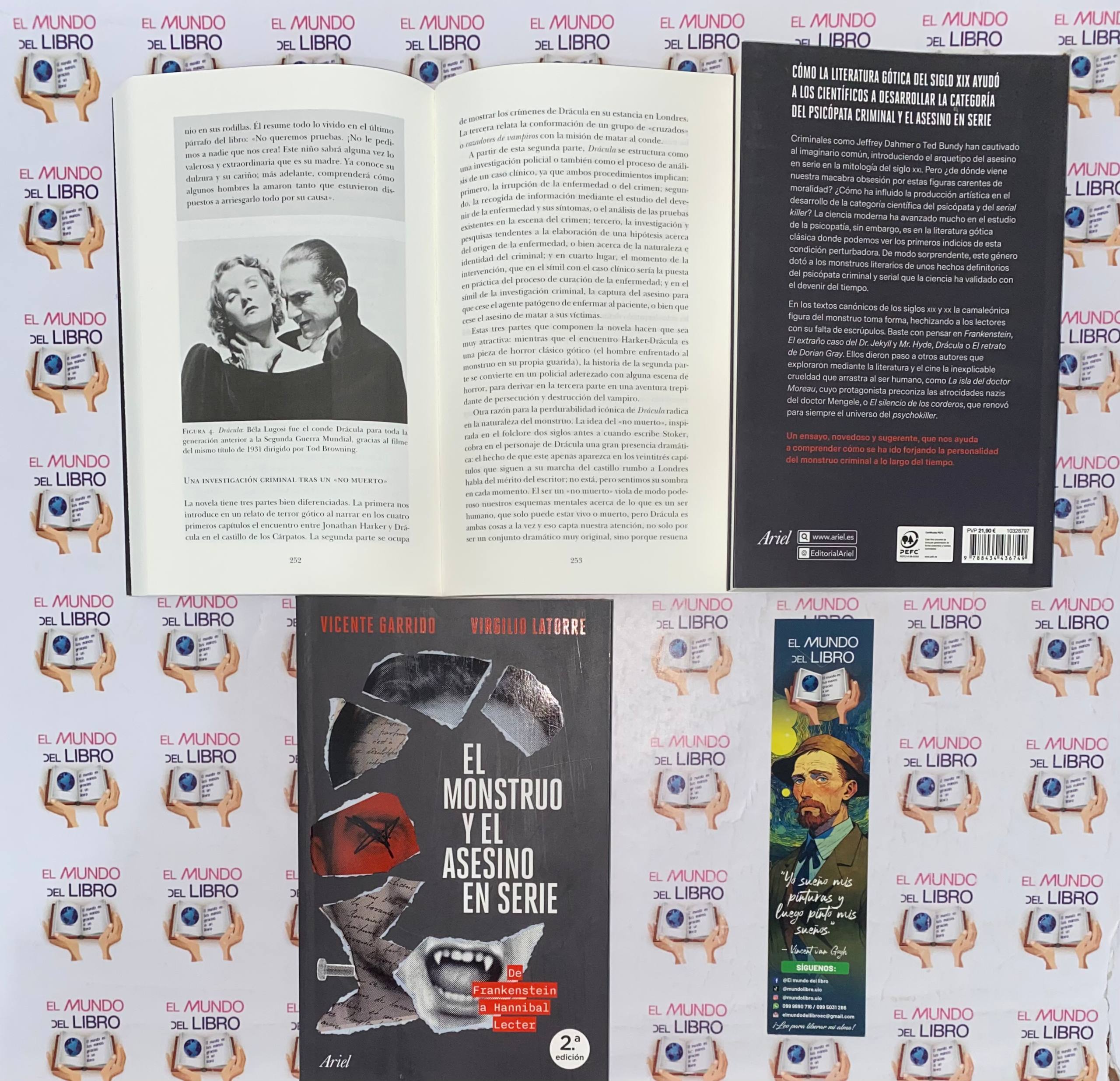 El Monstruo y El Asesino En Serie - Vicente Garrido / Virgilio Latorre  
