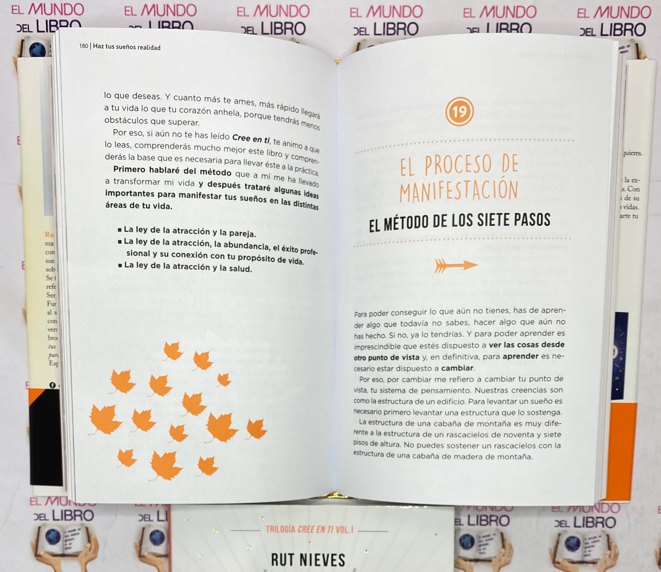 Libros De Rut Nieves + Cree En Ti - Haz Tus Sueños Realidad  + Recupera Tu Poder + Naciste Para Disfrutar  