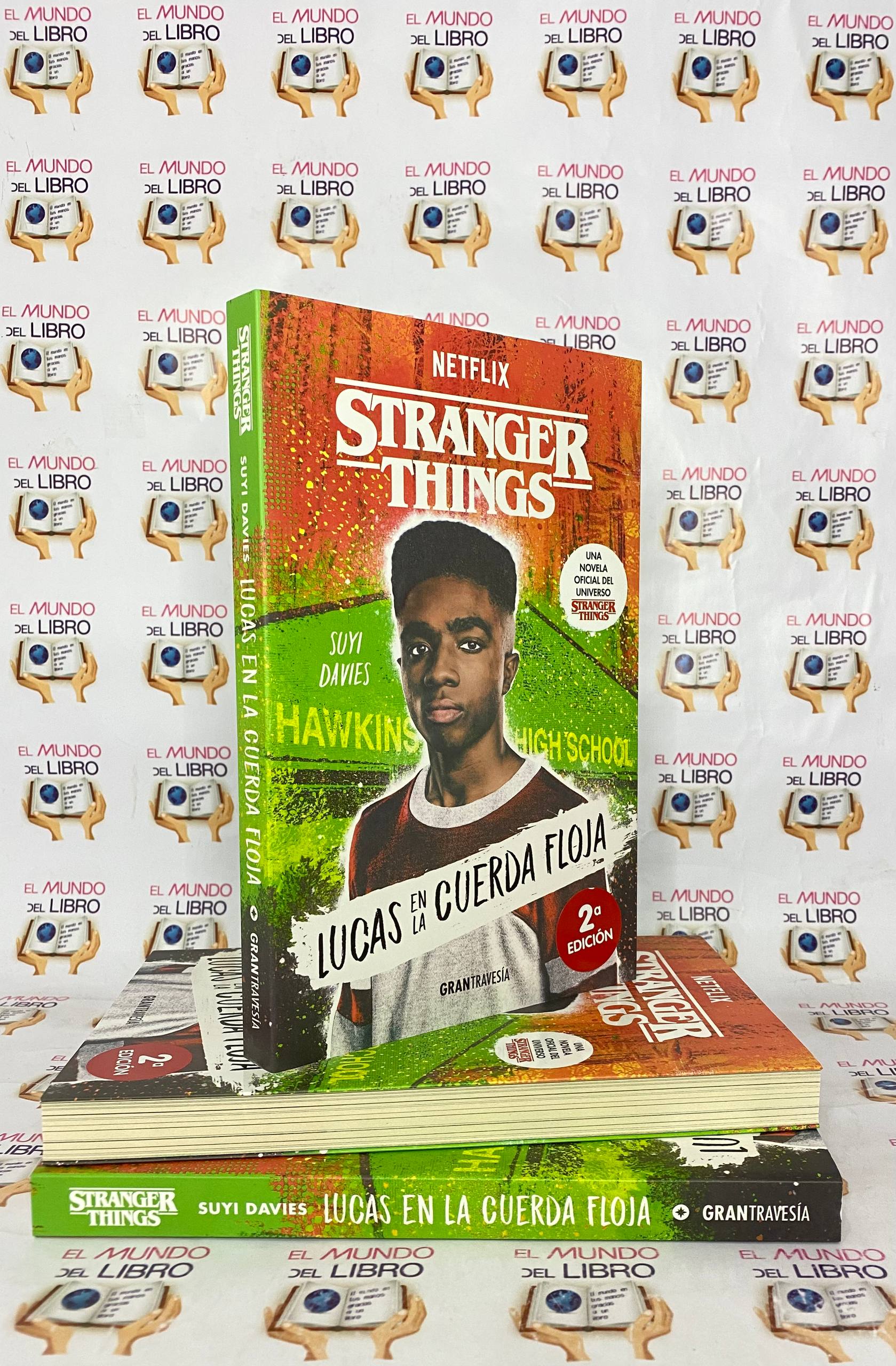 Stranger Things - Lucas En La Cuerda Floja