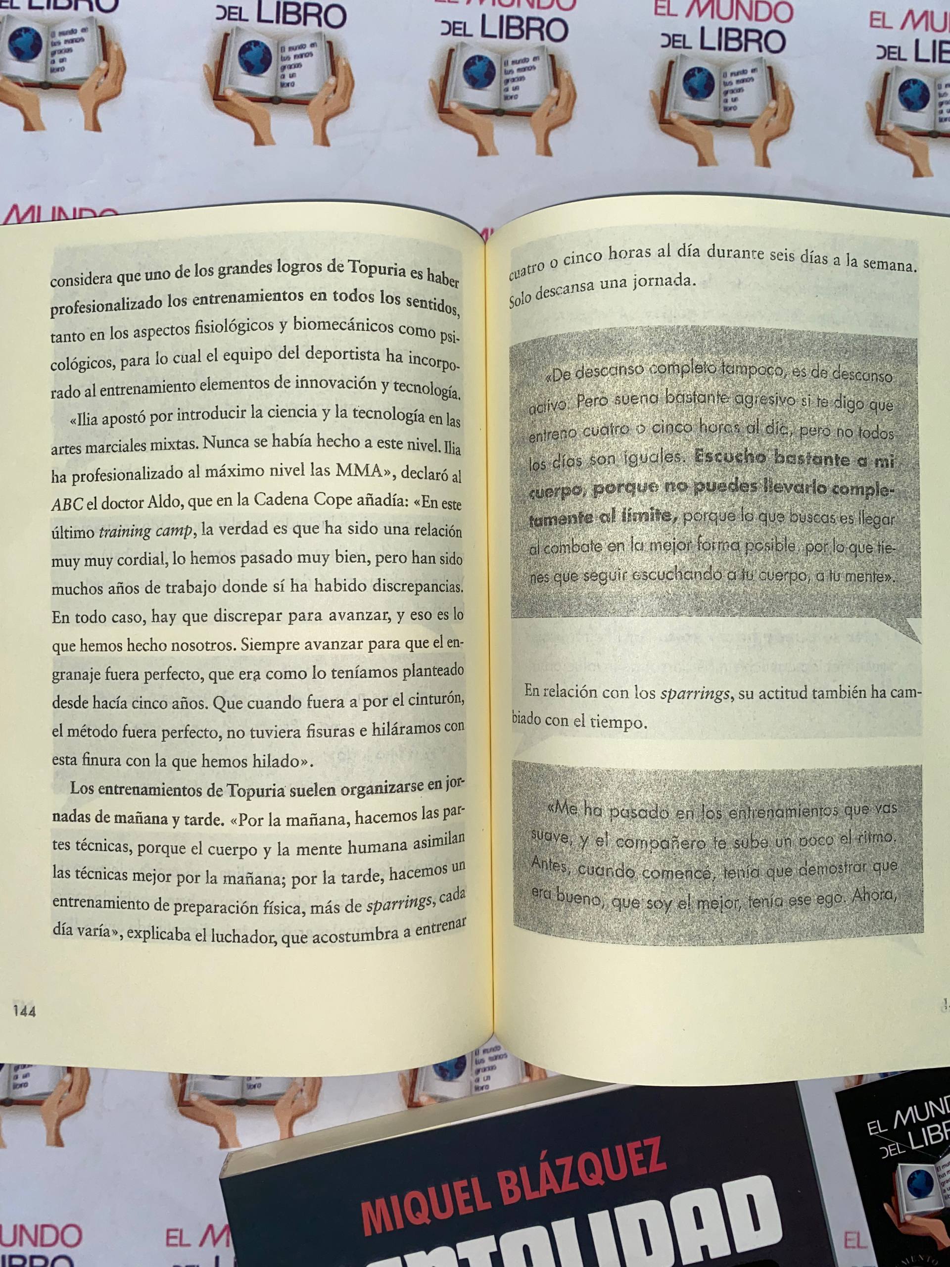 Mentalidad Topuria  - Miquel Blázquez