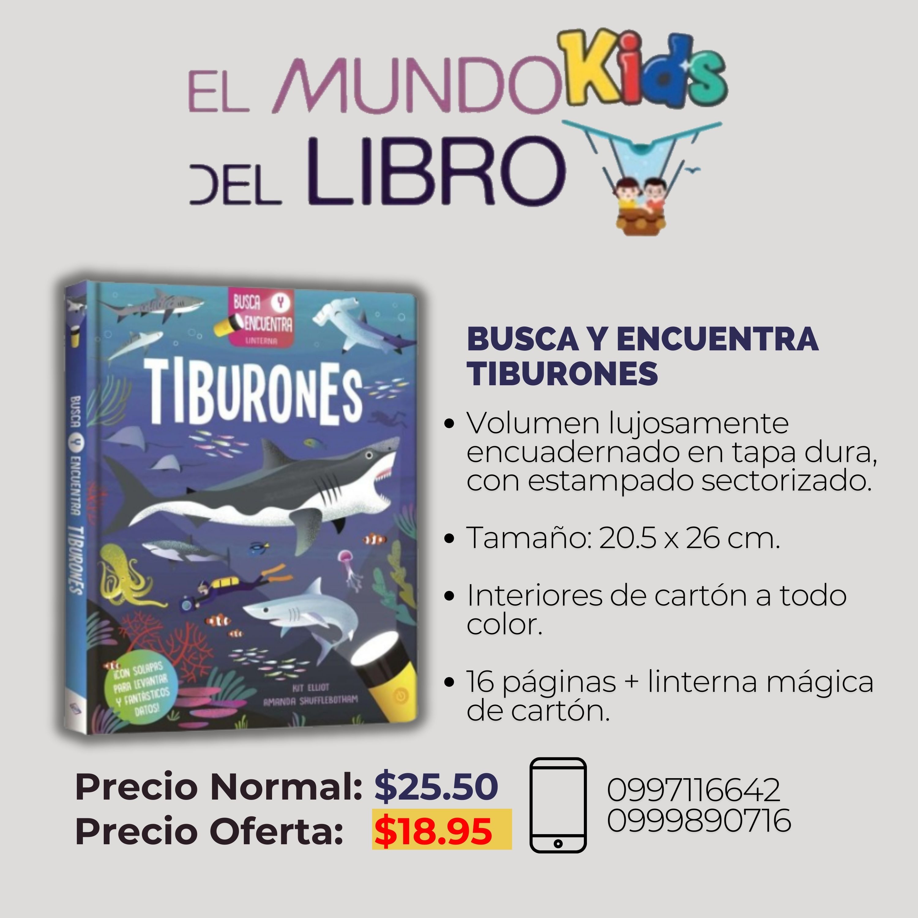 Busca Y Encuentra Tiburones