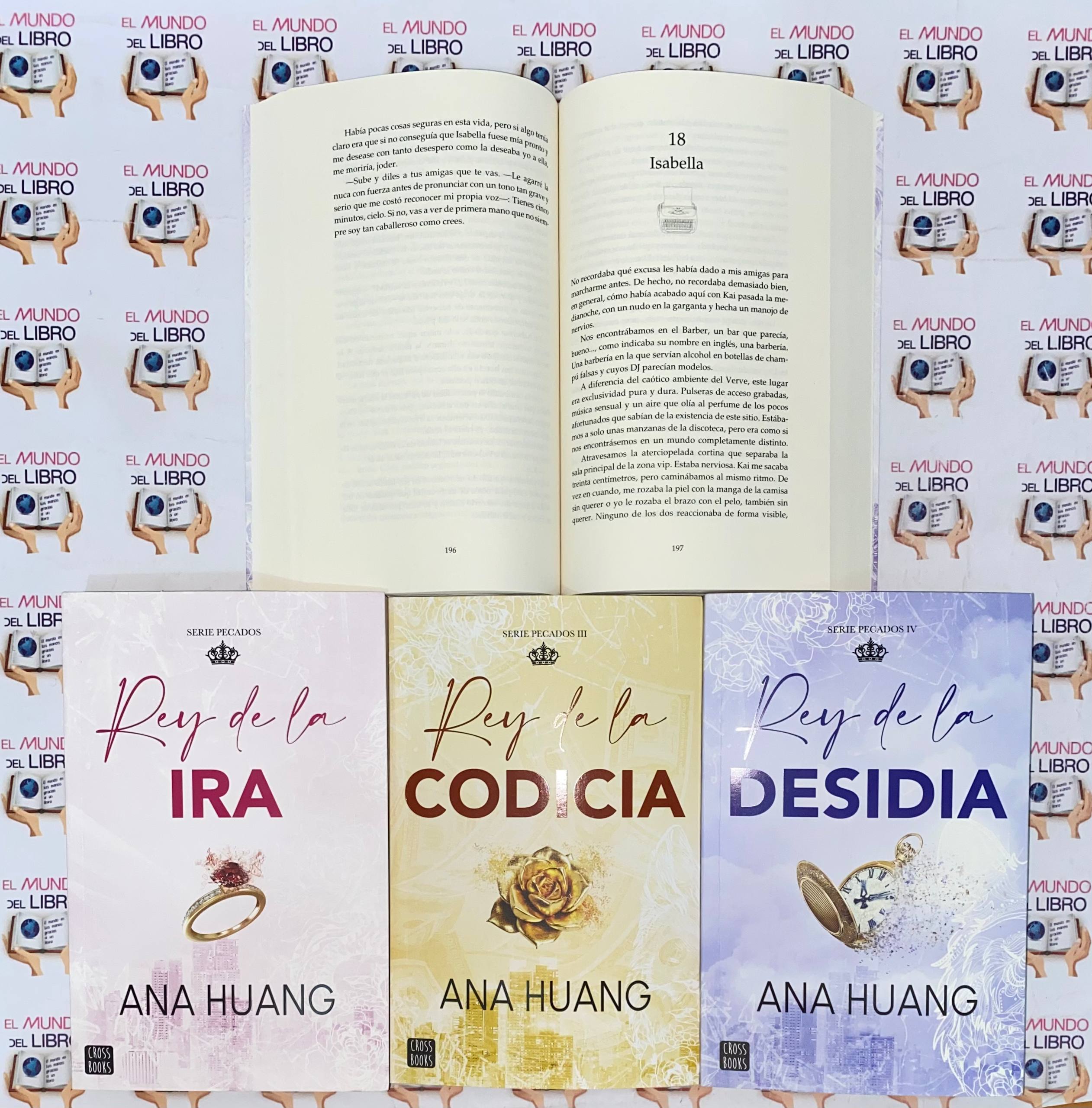 Saga Rey de la Ira, Soberbia, Codicia y Desidia - Ana Huang