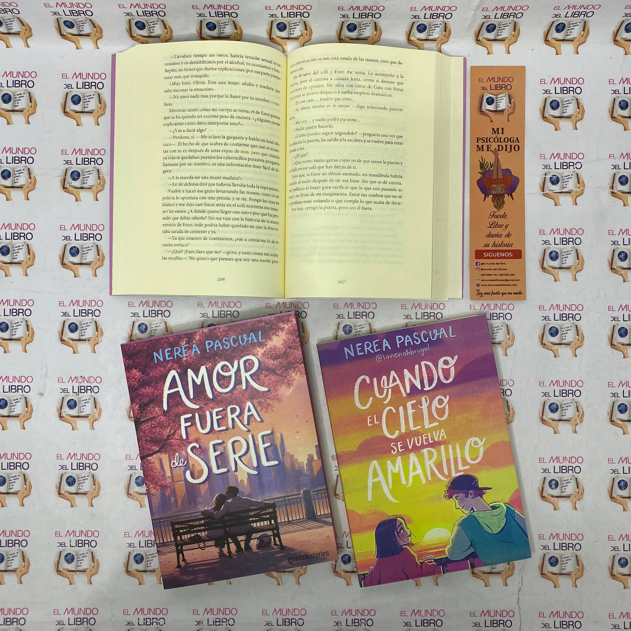 Pack Cuando El Cielo Se Vuelva Amarillo + Amor Fuera De Serie - Nerea Pascual  