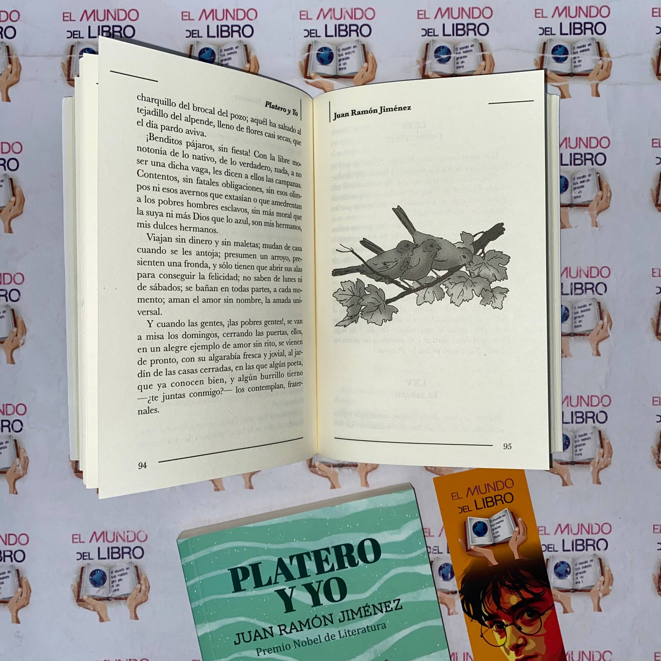 Platero Y Yo - Juan Ramón Jiménez (Premio Nobel de Literatura) (Ilustrado) 