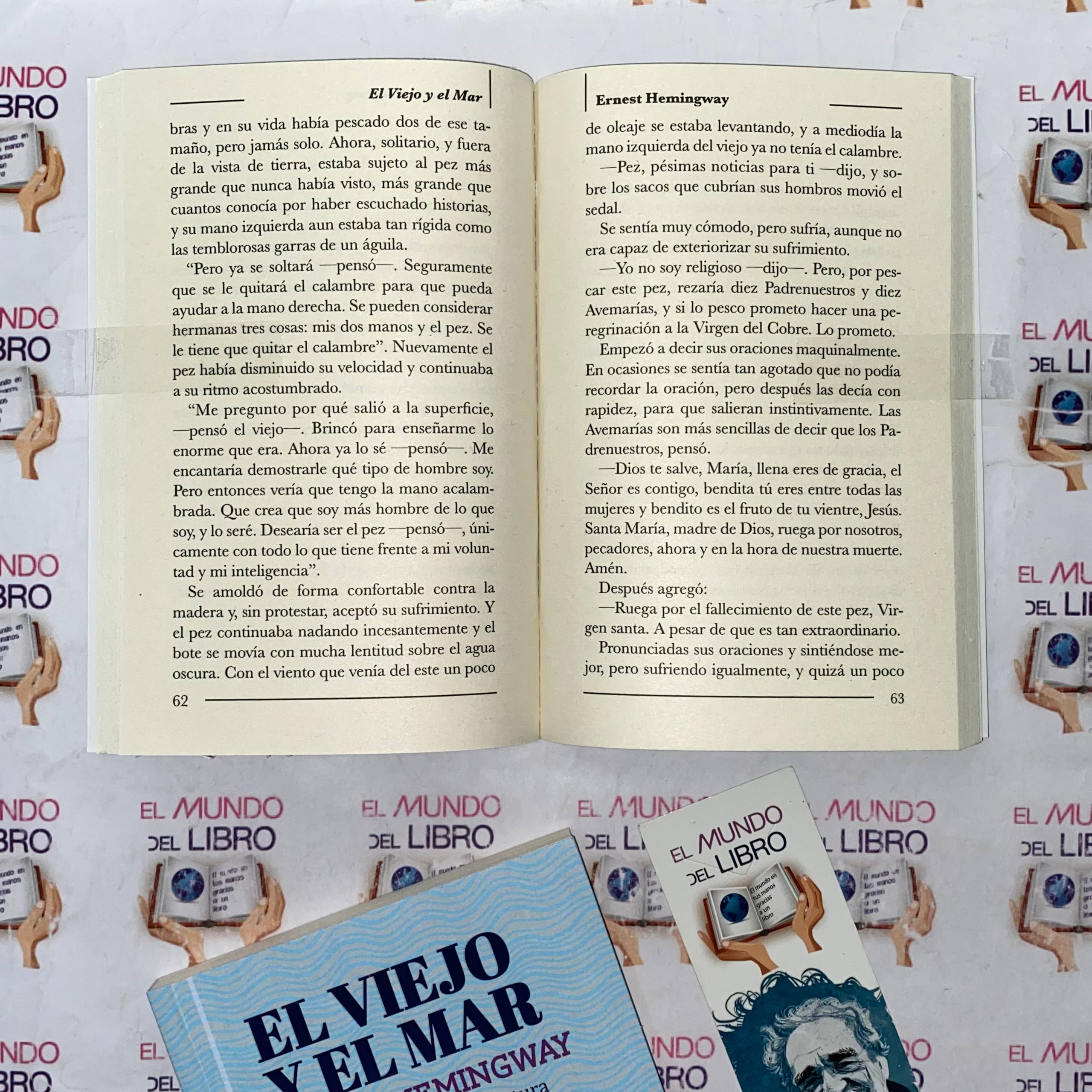 El Viejo Y El Mar - Ernest Hemingway (Premio Nobel de Literatura) (Novela de Ficción) 