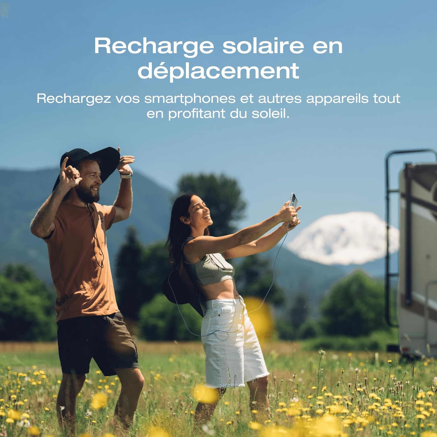 Ce chapeau solaire révolutionnaire recharge votre portable pendant vos activités extérieures