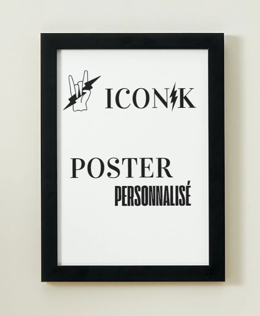 Personnalisez votre poster