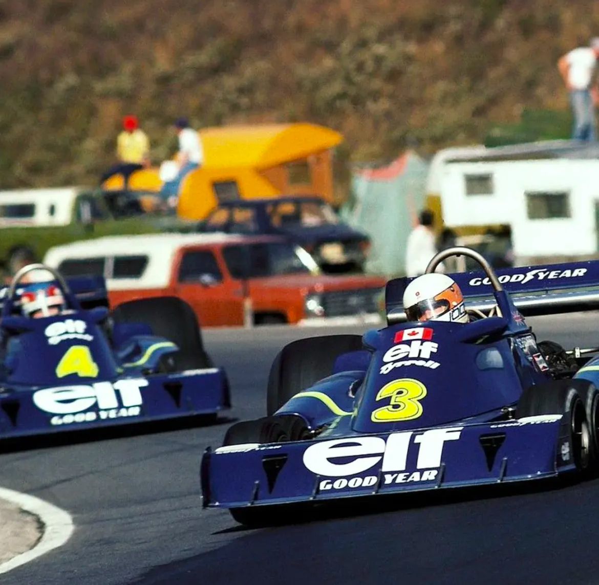 Jody Scheckter & Patrick Depailler - Tyrrell 1976