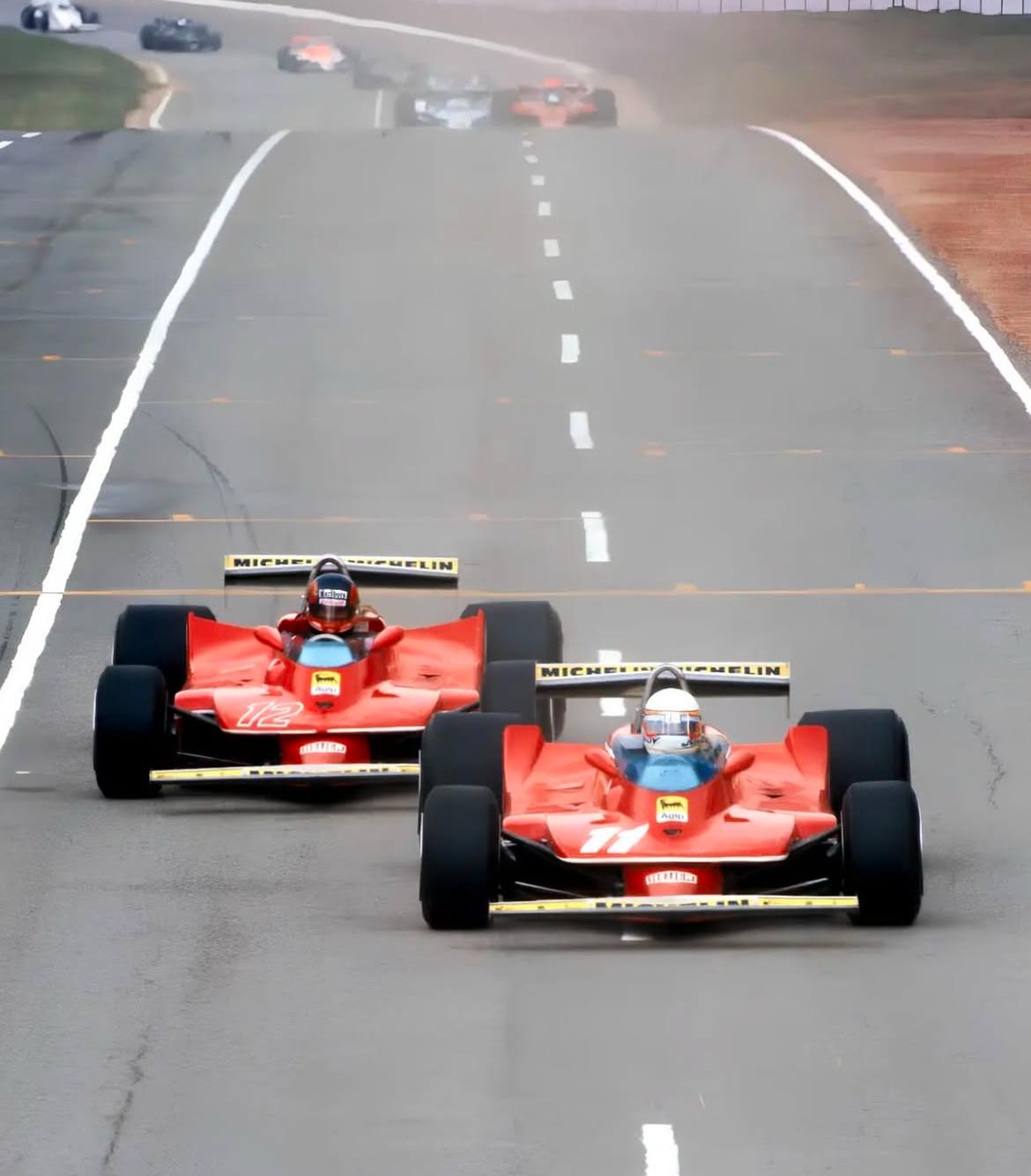 Gilles Villeneuve & Jody Scheckter - Ferrari 1979