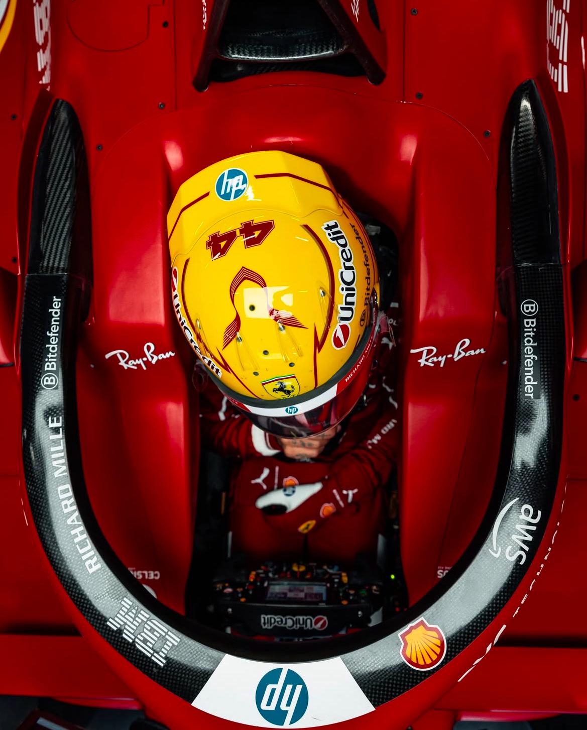 Lewis Hamilton Ferrari 