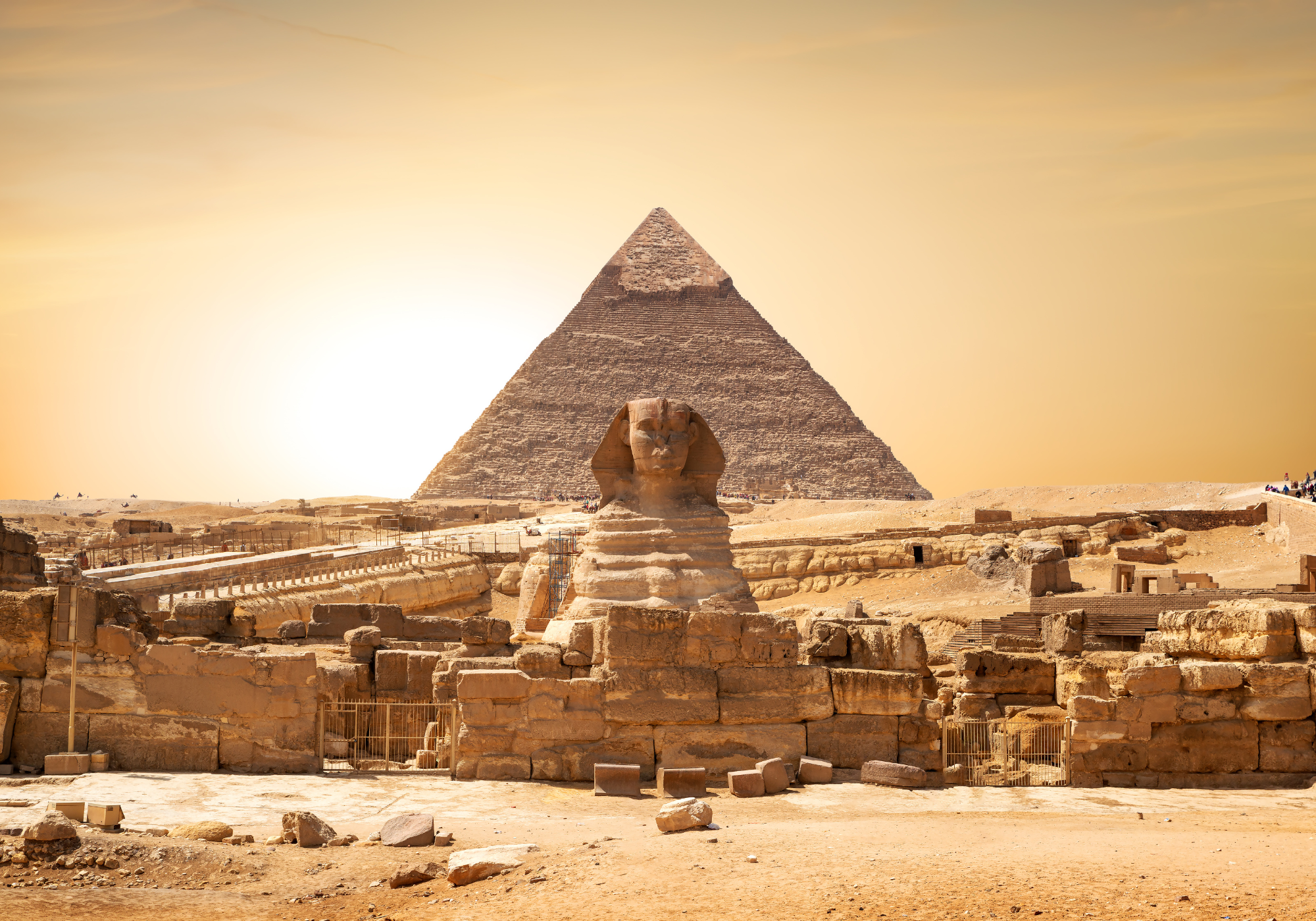 Le Sphinx & la Pyramide de Gizeh