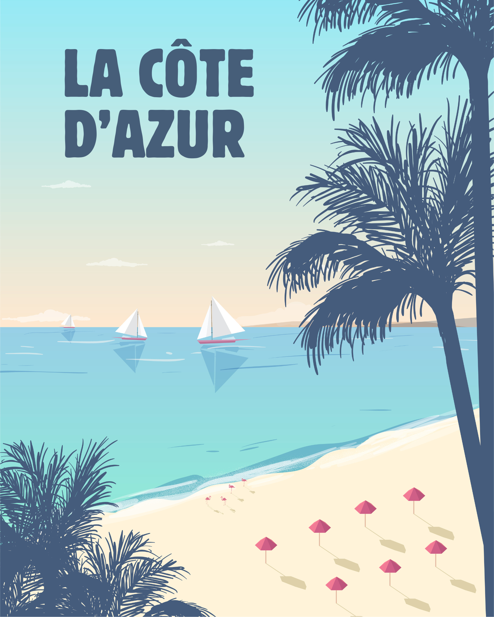 La côte d'azur - France