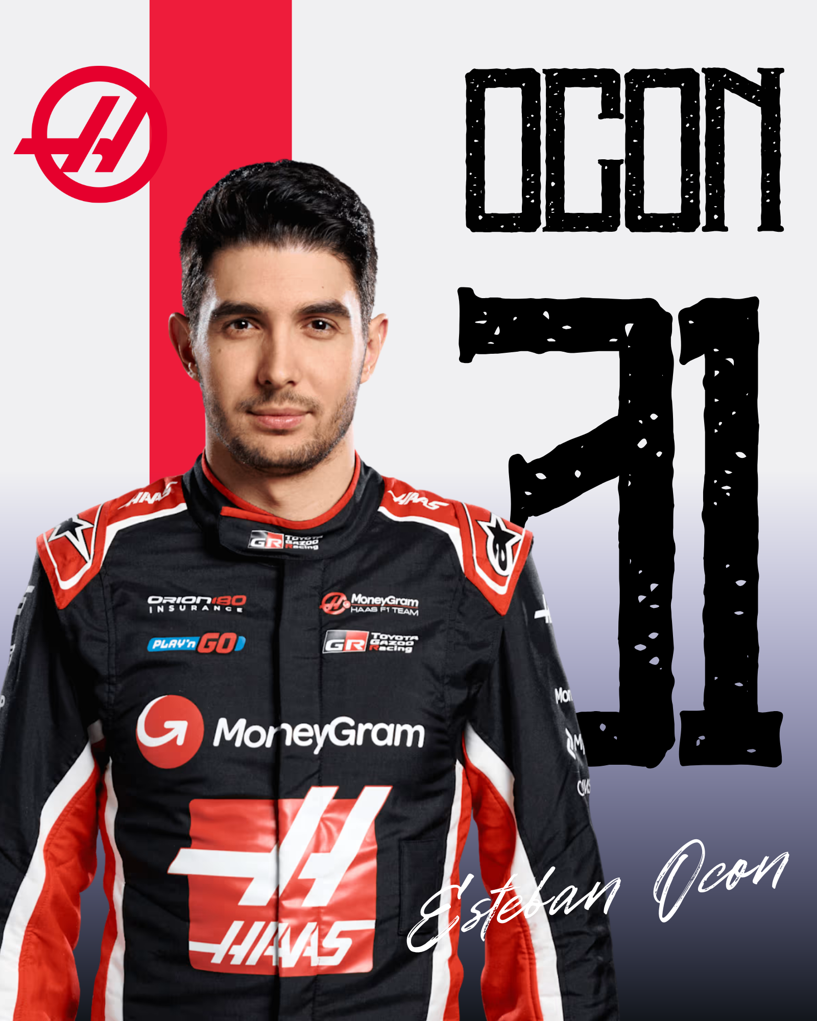 Esteban Ocon - Haas F1