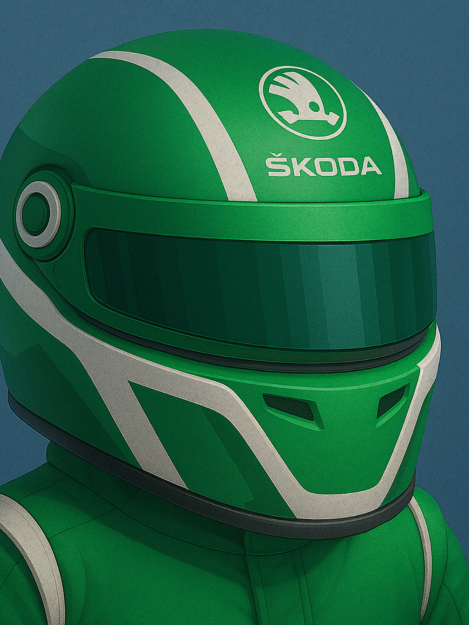 Casque F1 Skoda
