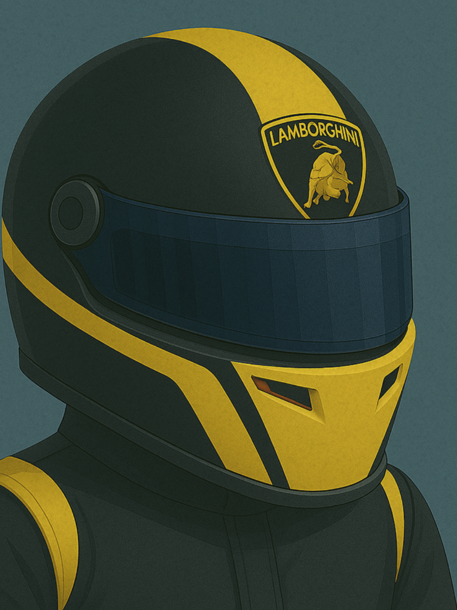 Casque F1 Lamborghini