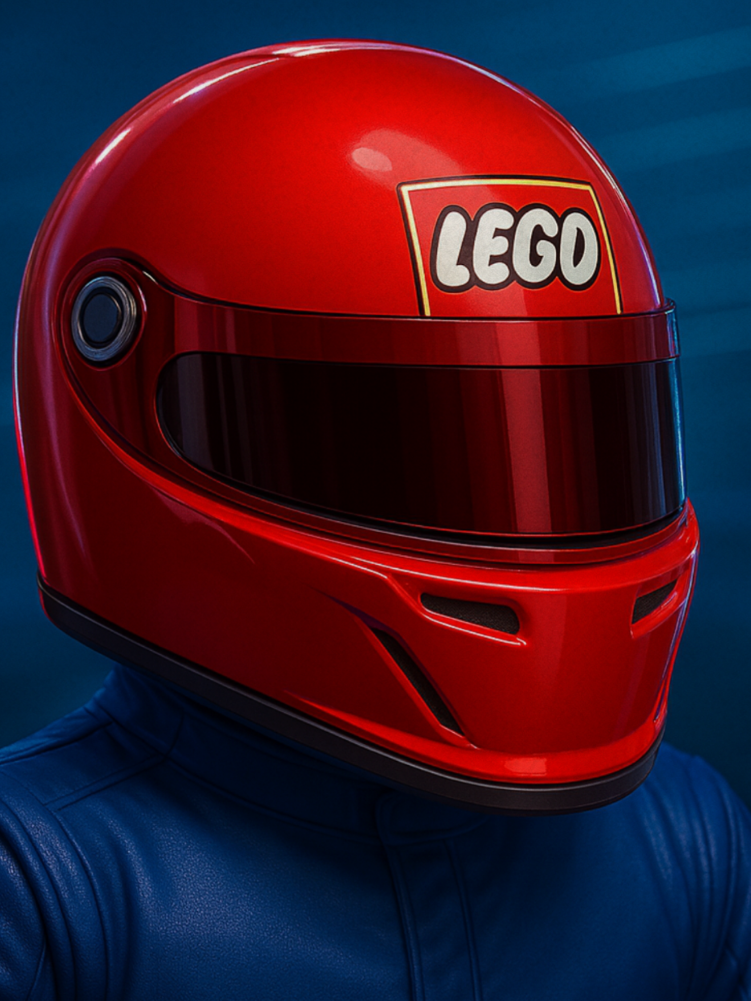 Casque F1 Lego