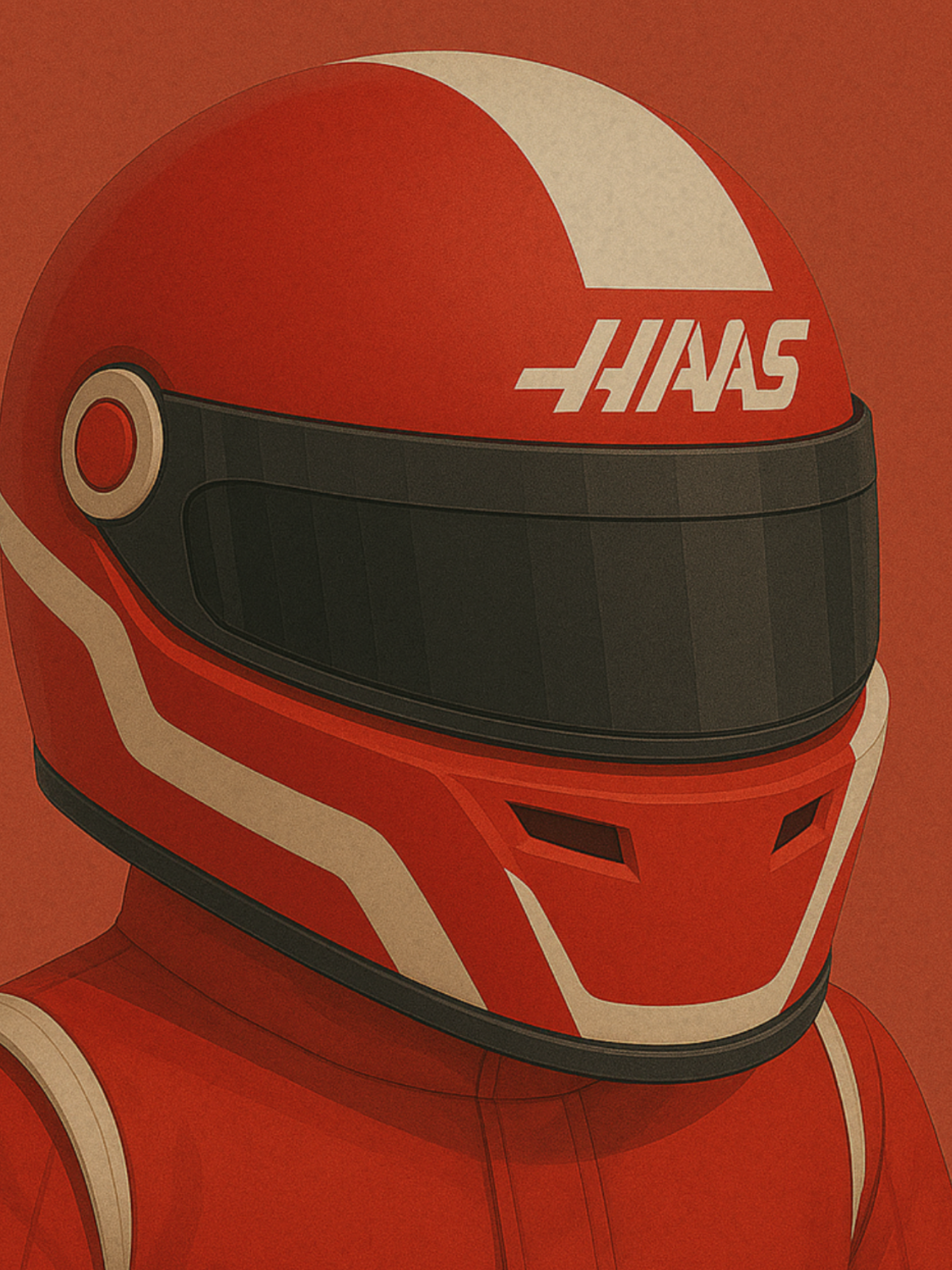 Casque F1 HAAS