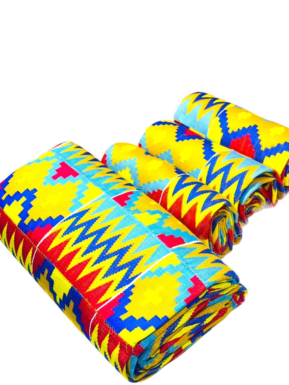 Colorful Kente Cloth Set