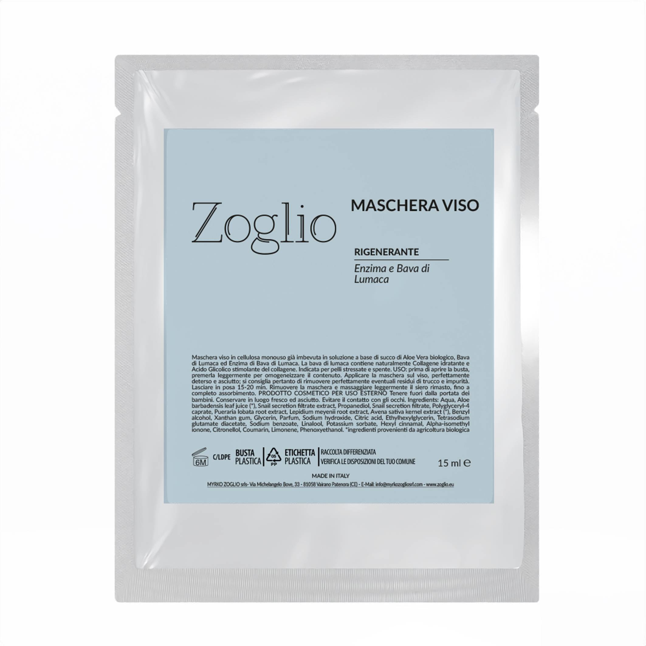 MASCHERA VISO RIGENERANTE 