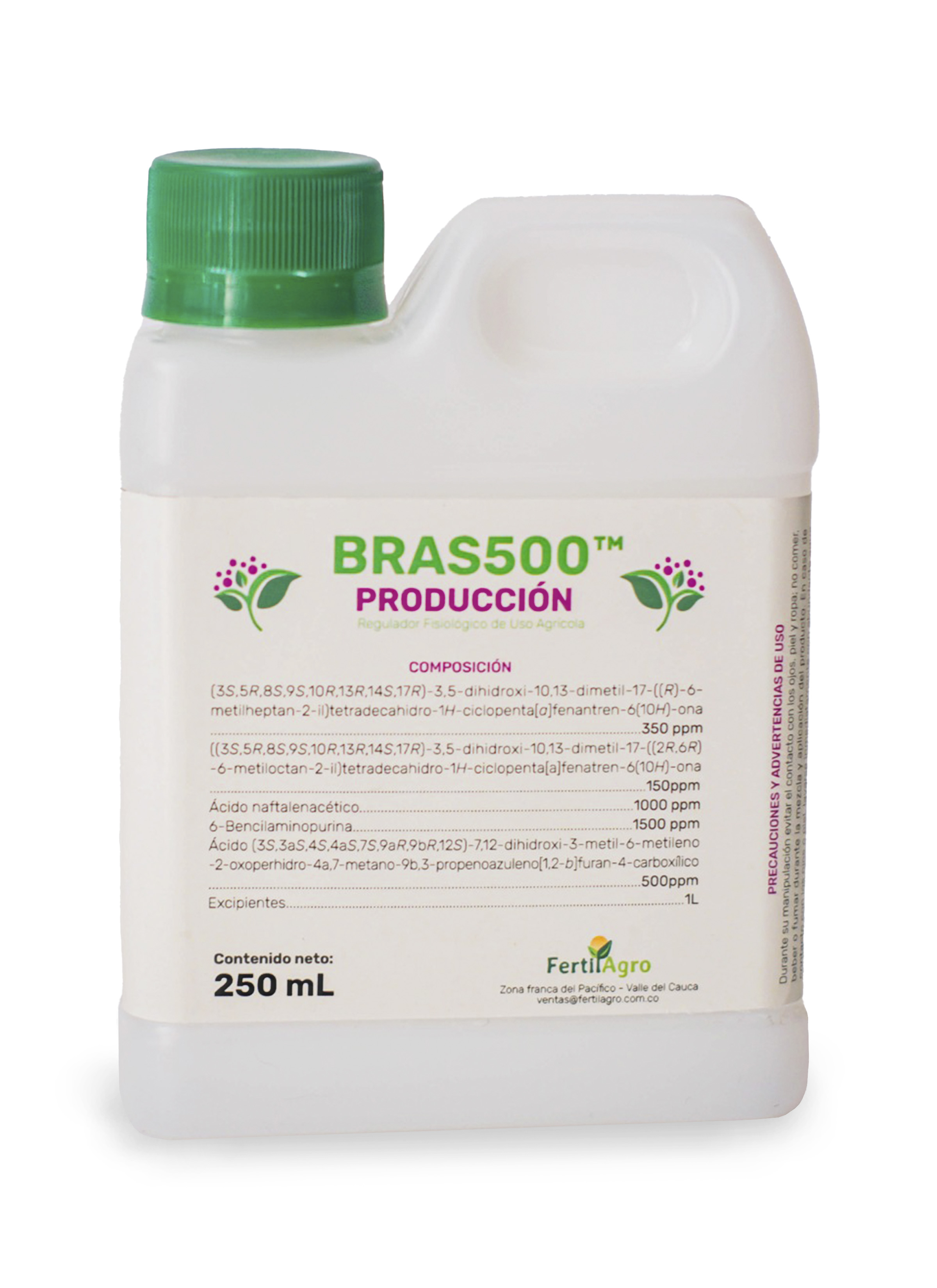 BRAS500-Producción 250 mL