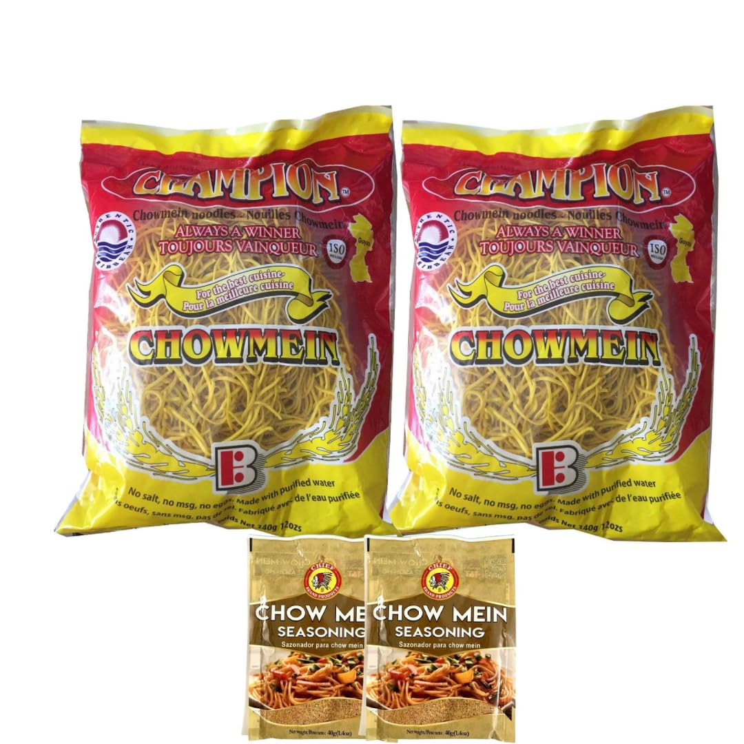 2pk Chowmein noodles, 2pk Chowmein sseasoning