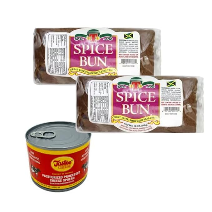 Authentic Jamaican  Spicy Bun & Cheese 12oz