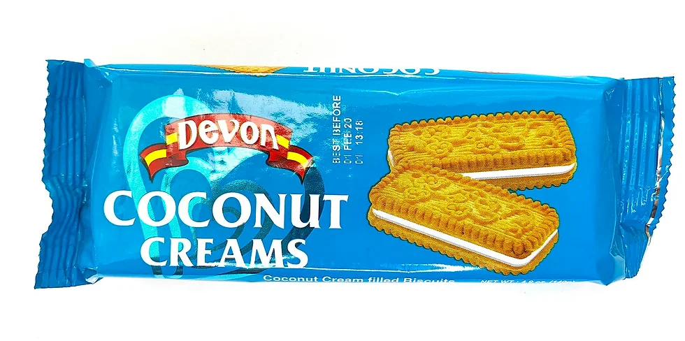 Devon Traditional Biscuit (Coconut, Custard, Chocolate, Bourbon, Strawberry, Vanilla)