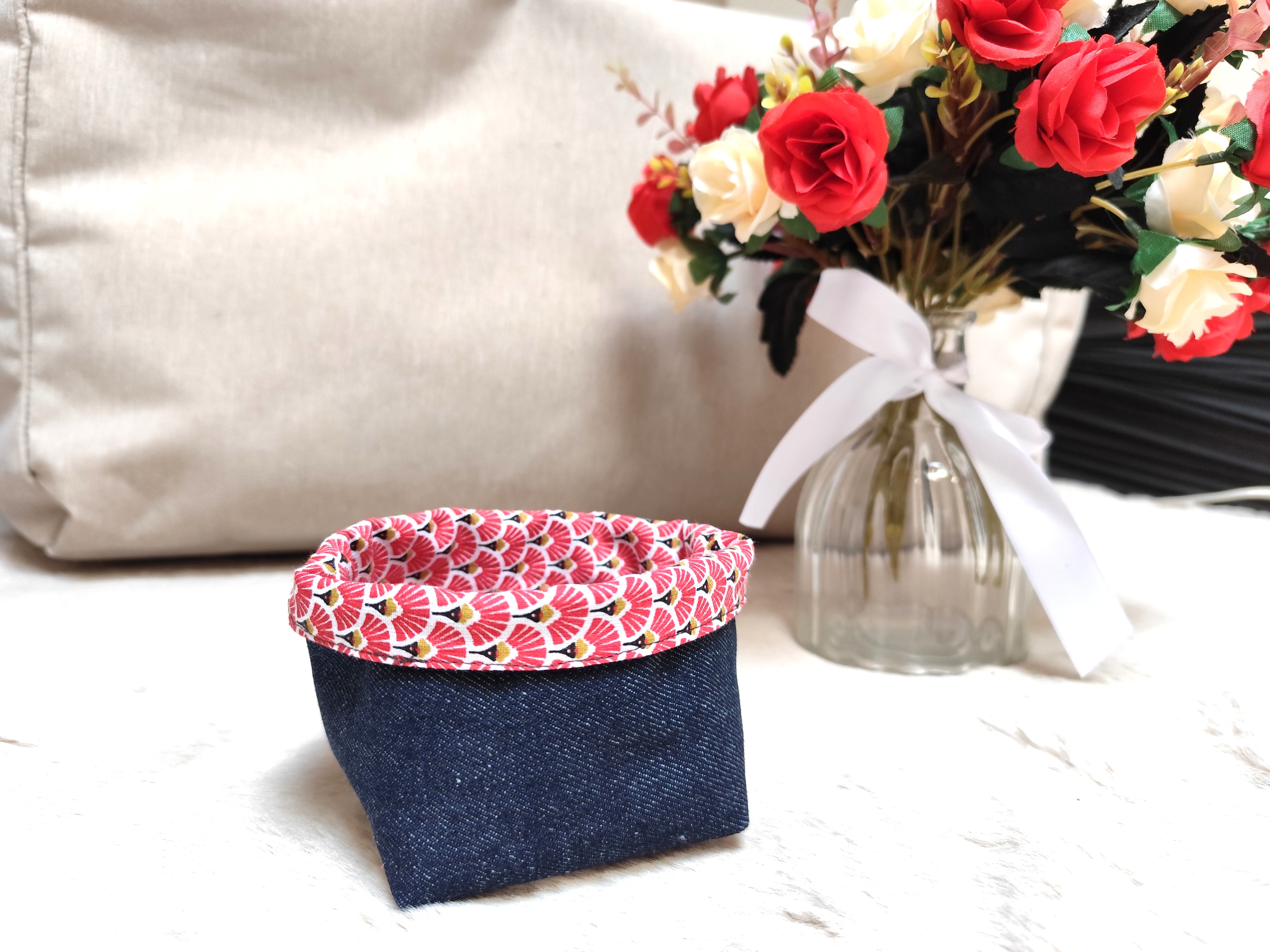 Panières à cotons démaquillants