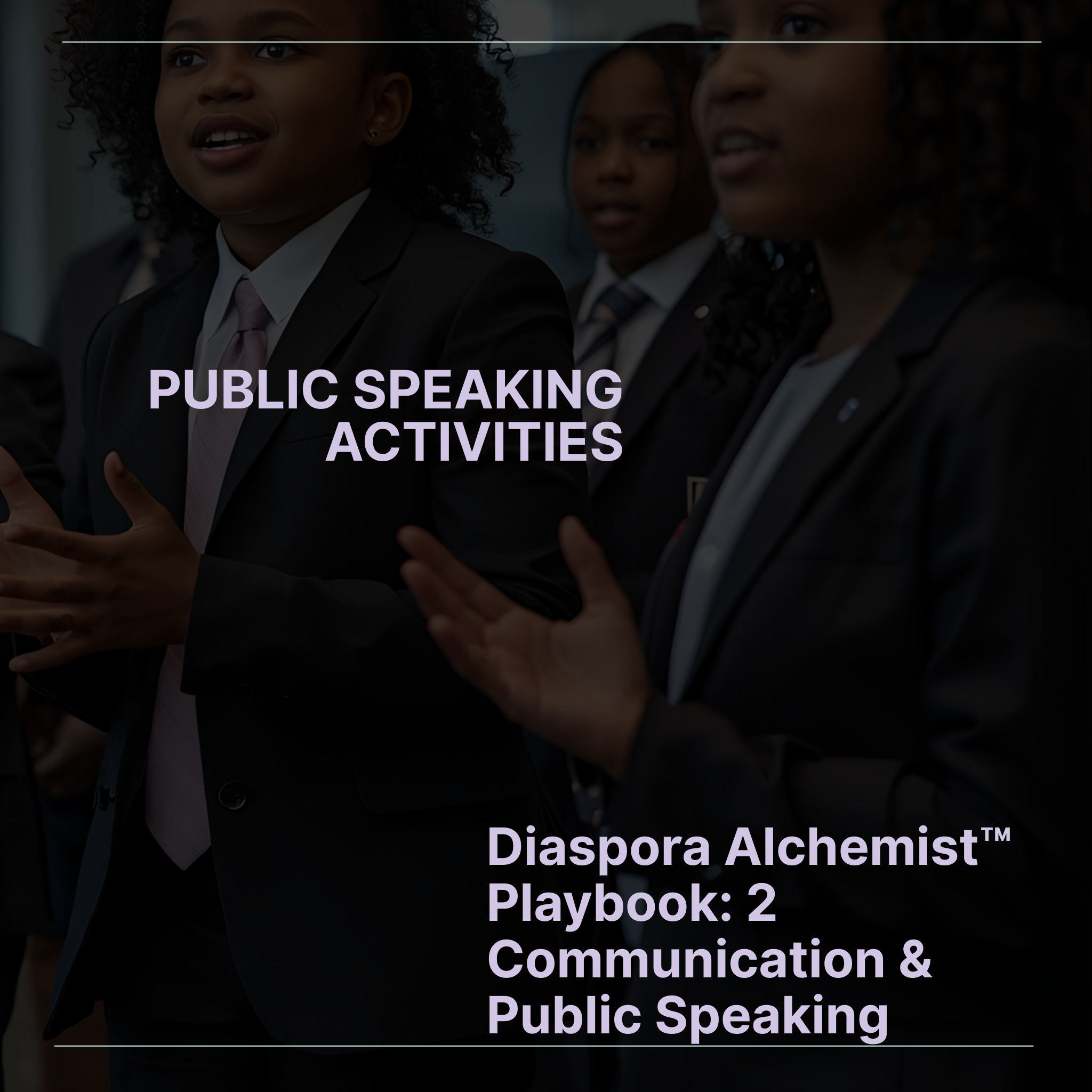 Public Speaking Activities