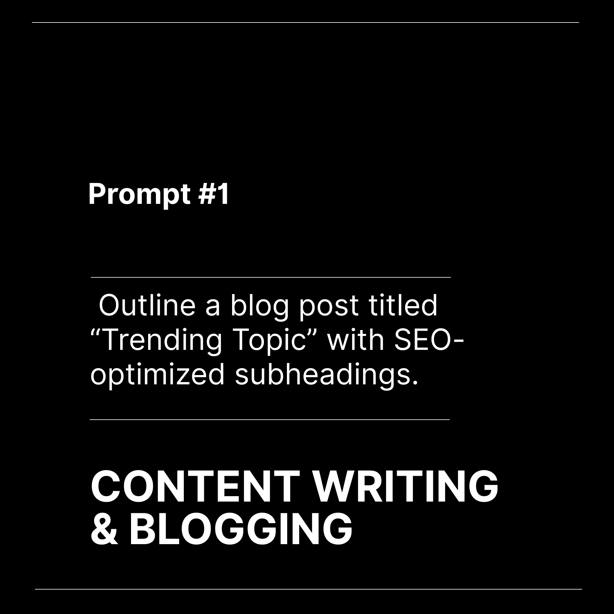 Content Writing & Blogging AI Prompts for Diaspora Alchemist Youth 