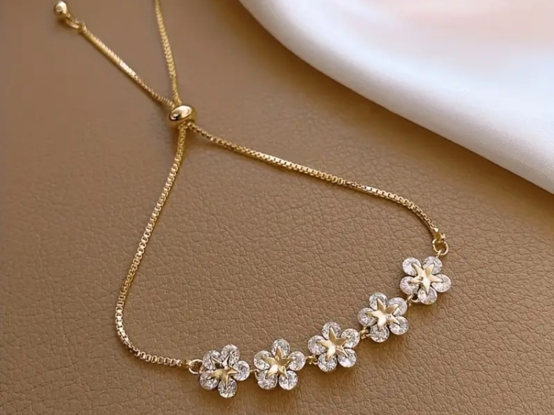 Pulsera de flores