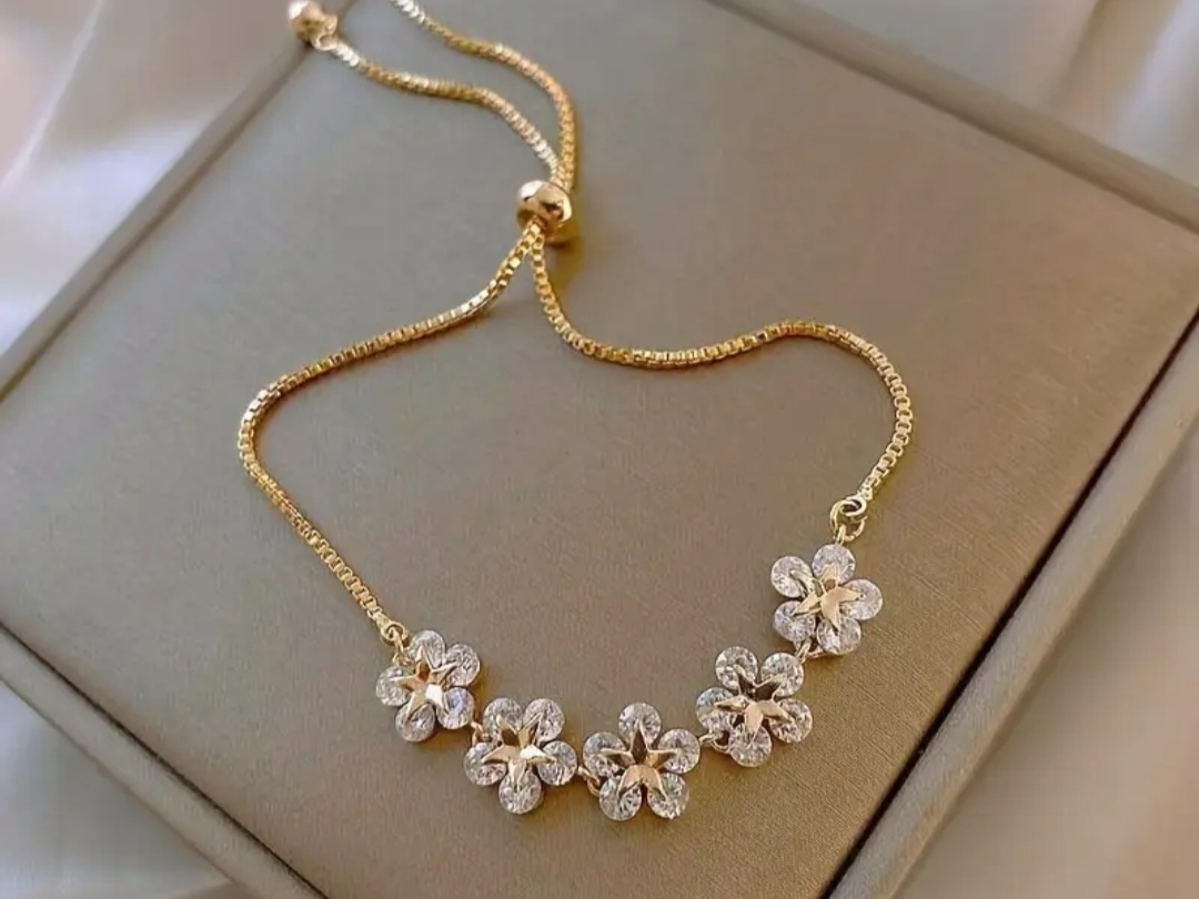 Pulsera de flores