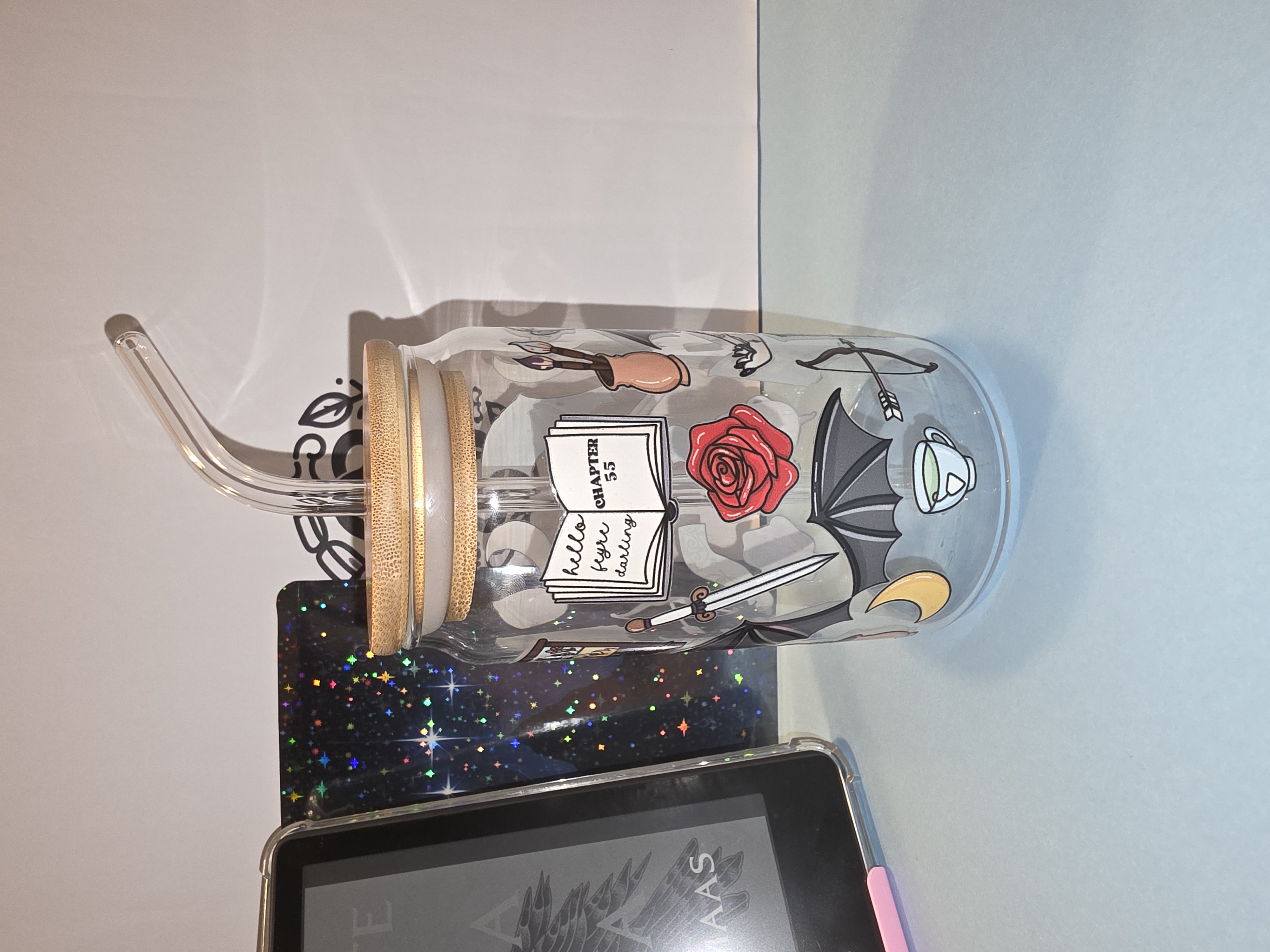 Vaso de vidrio SAGAS