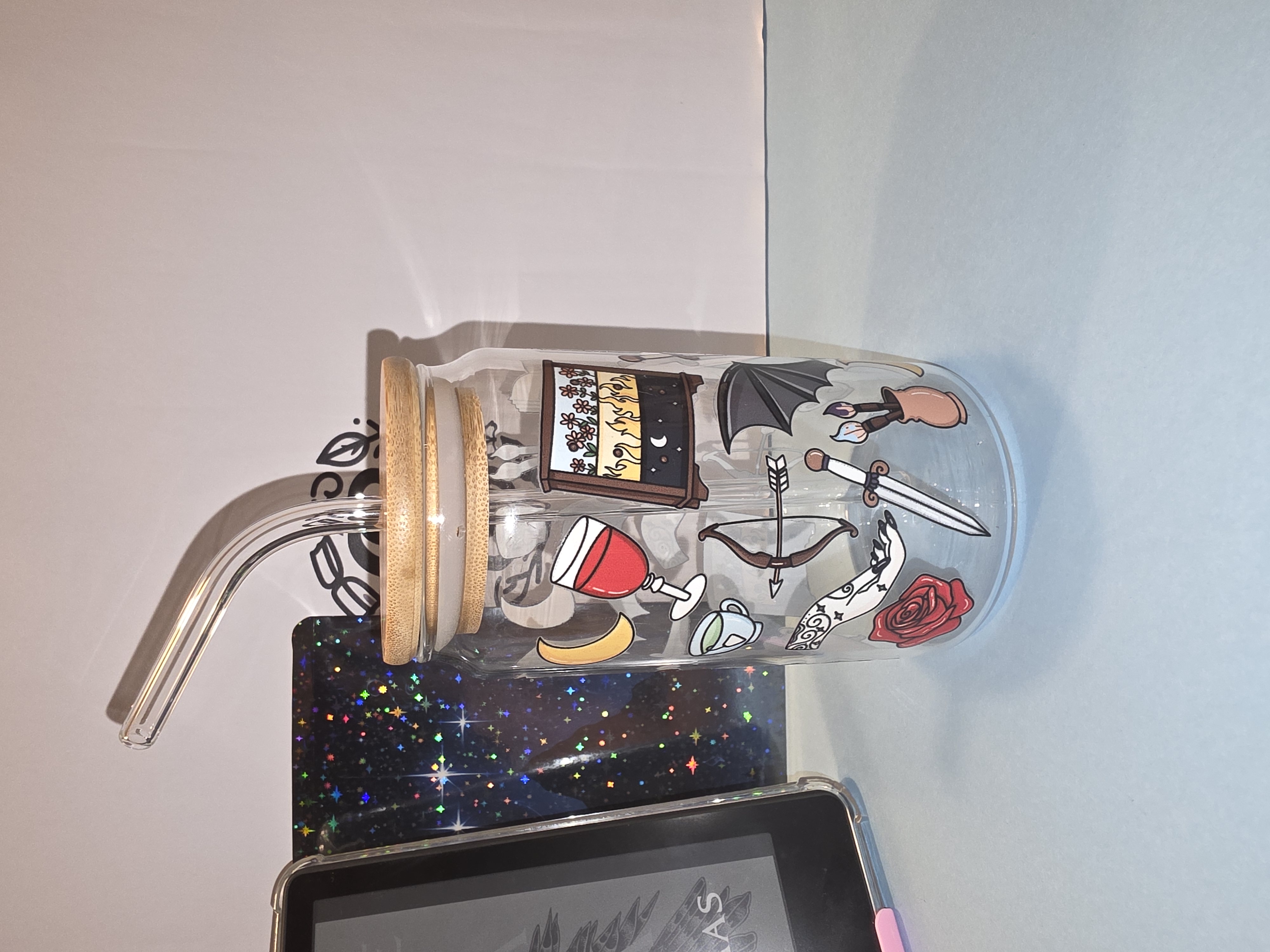 Vaso de vidrio SAGAS