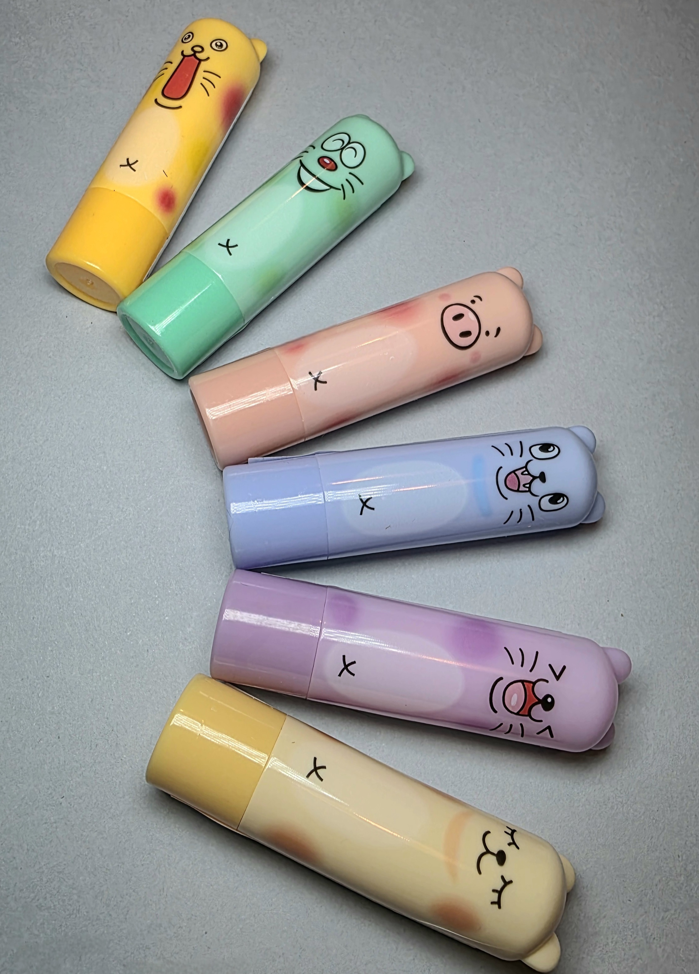 Bálsamo labial Animalitos kawaii 🐻🐷🐼