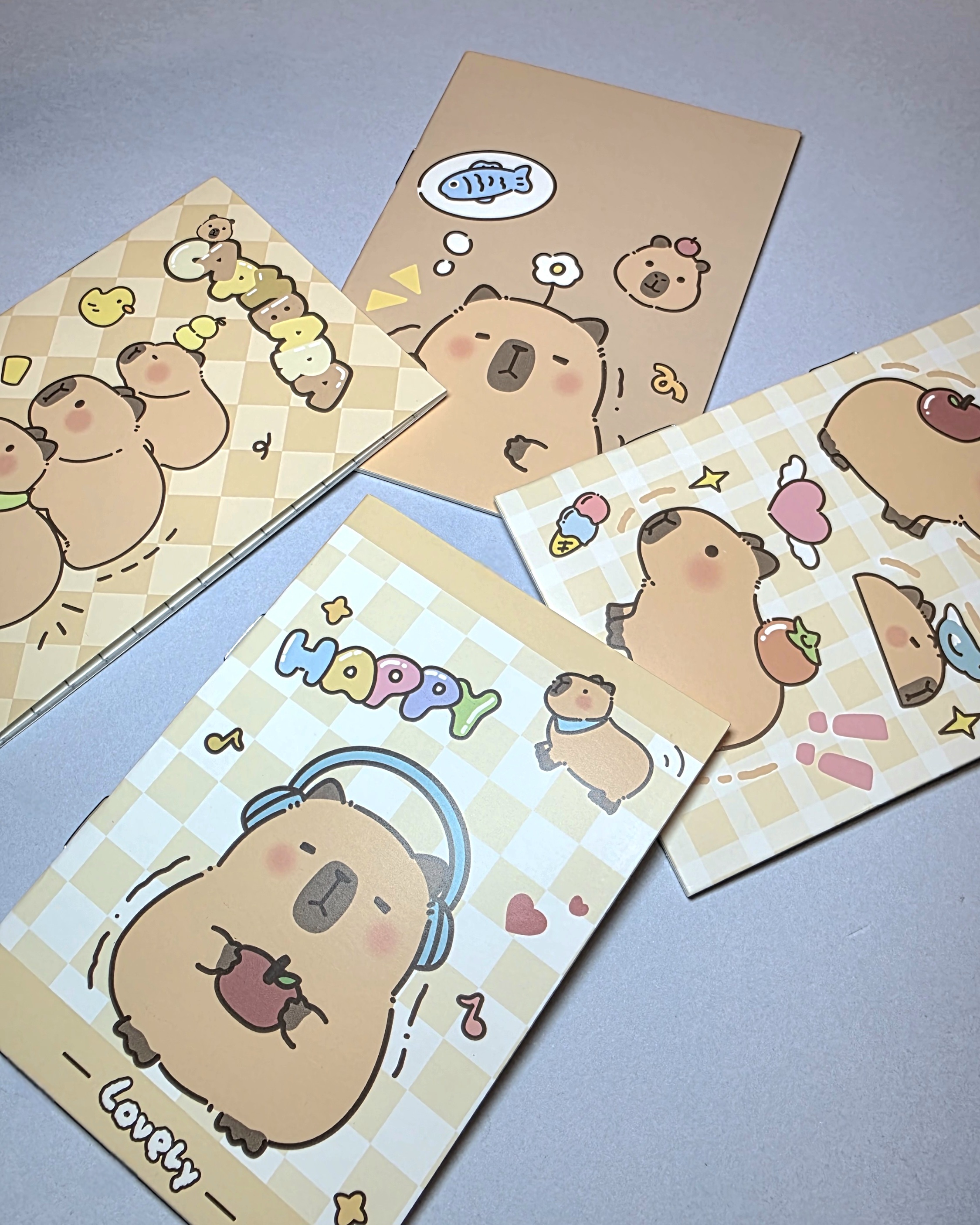 Libreta A6 Capibara feliz 🐹✨