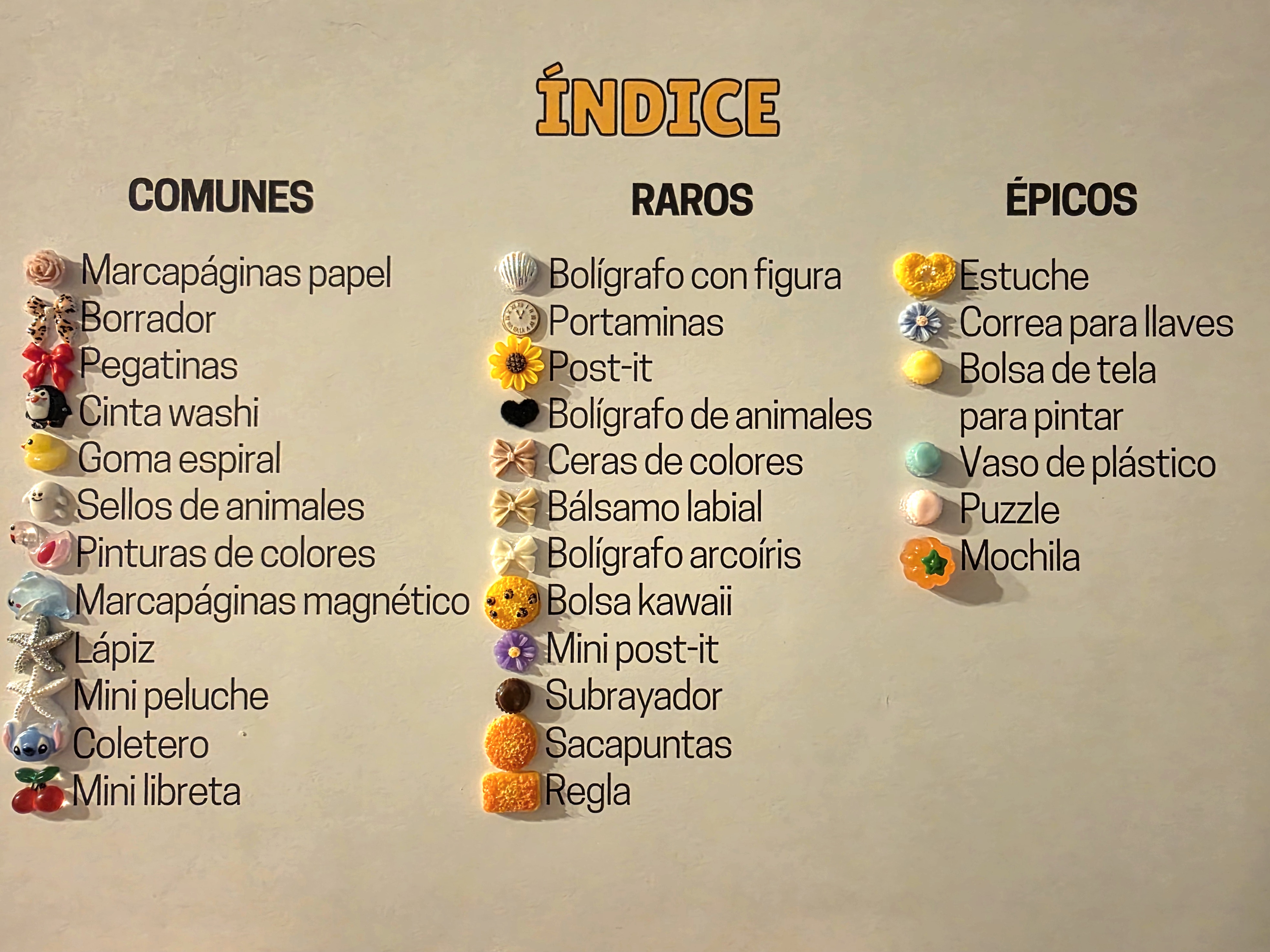 Cucharadas Sorpresa Kawaii