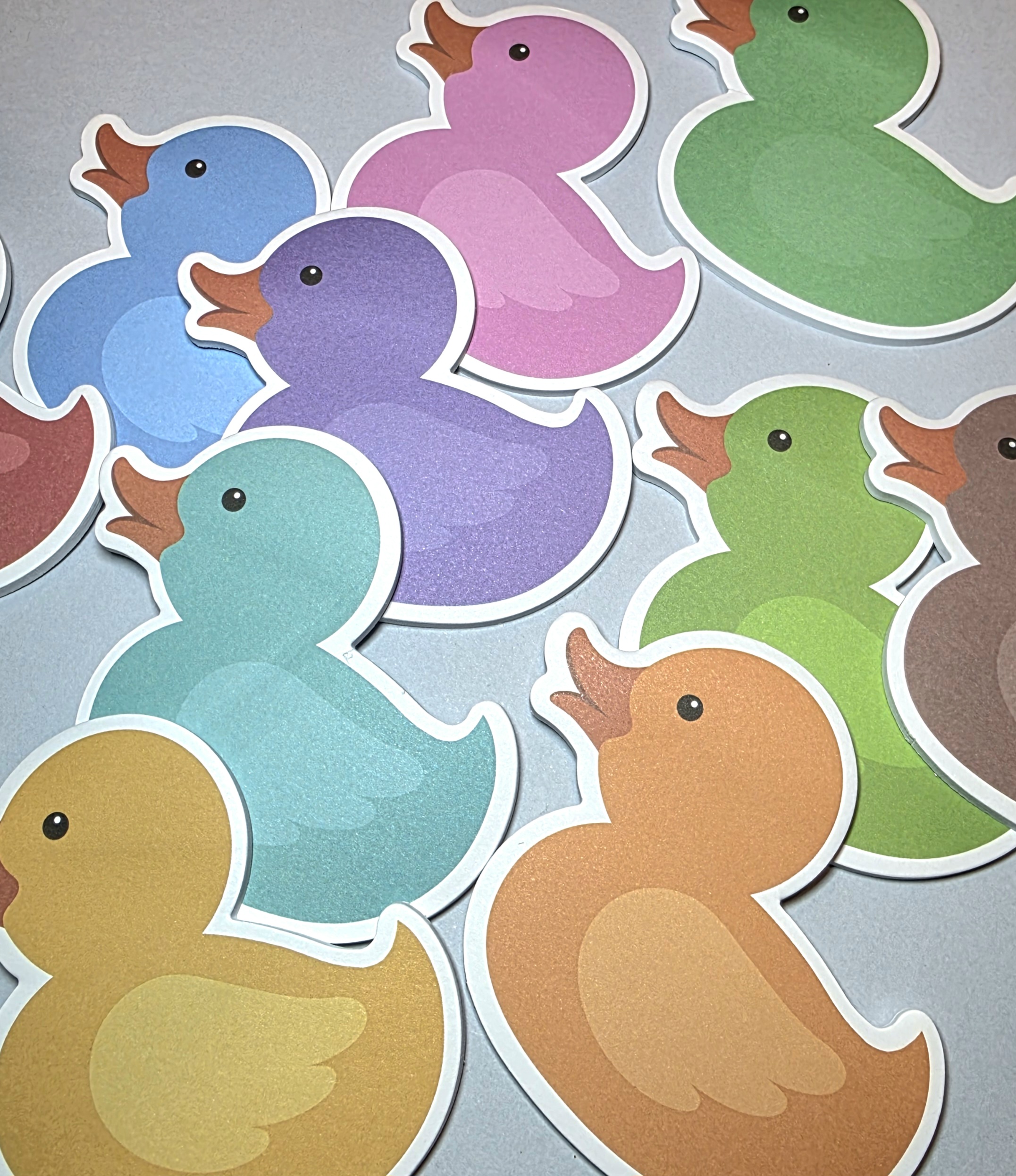 Post-it patitos de colores 🦆✨