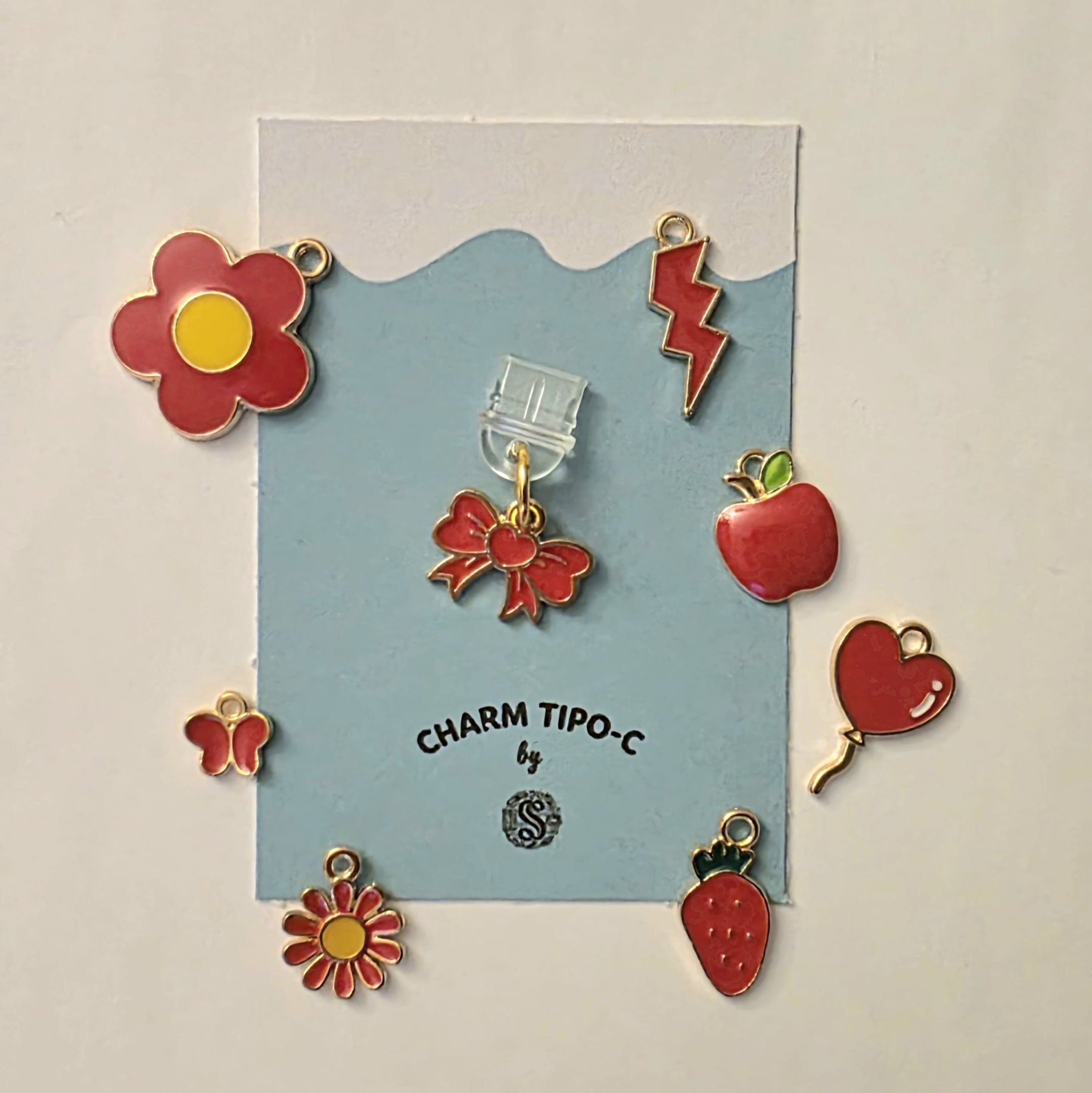 Charm rojo aleatorio