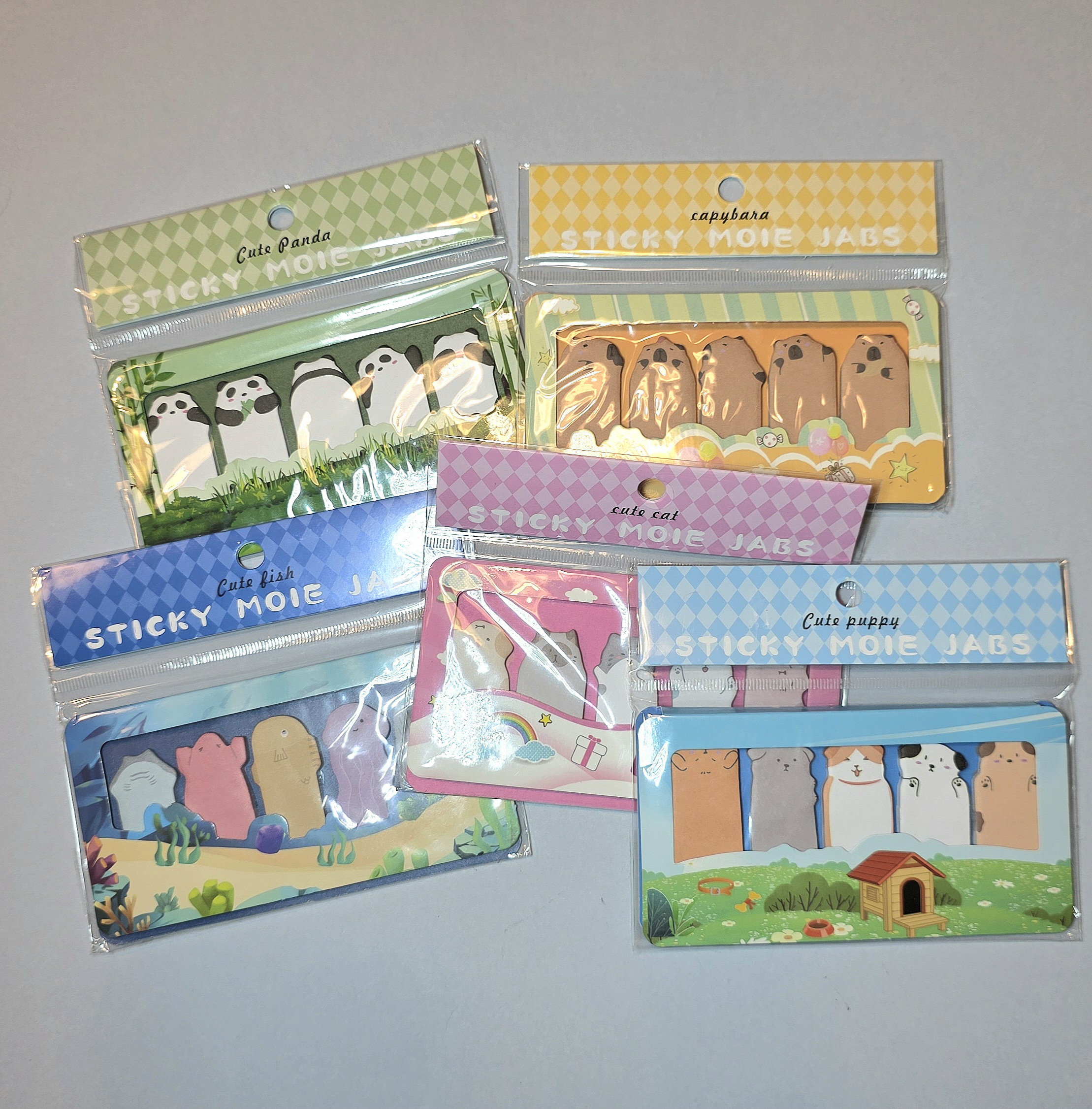 Sticky tabs "Animalitos que dejan marca" 📑