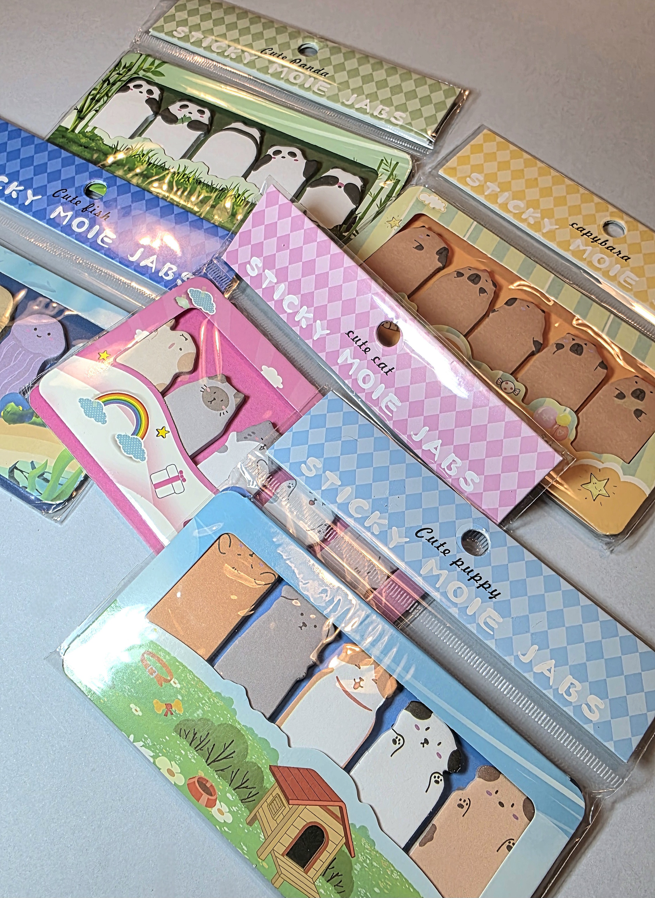 Sticky tabs "Animalitos que dejan marca" 📑