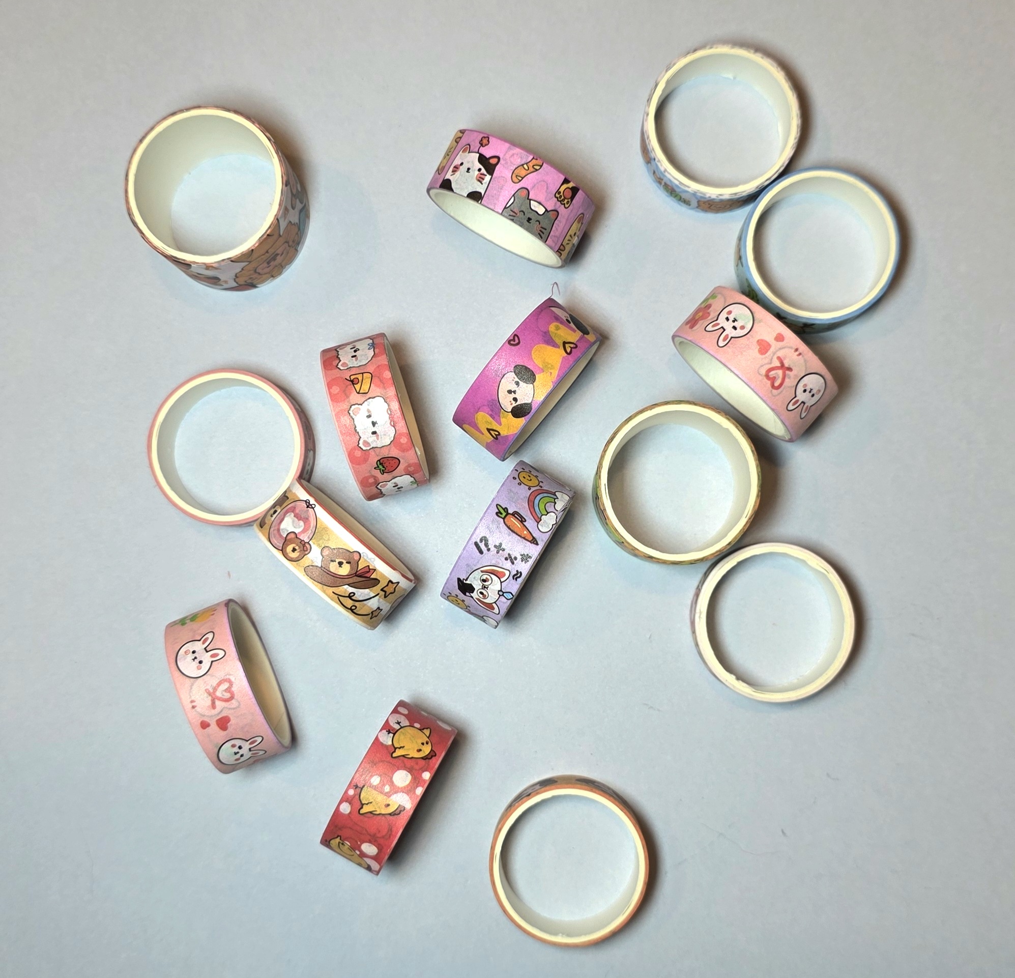 Cintas washi "Capítulo brillante" ✨