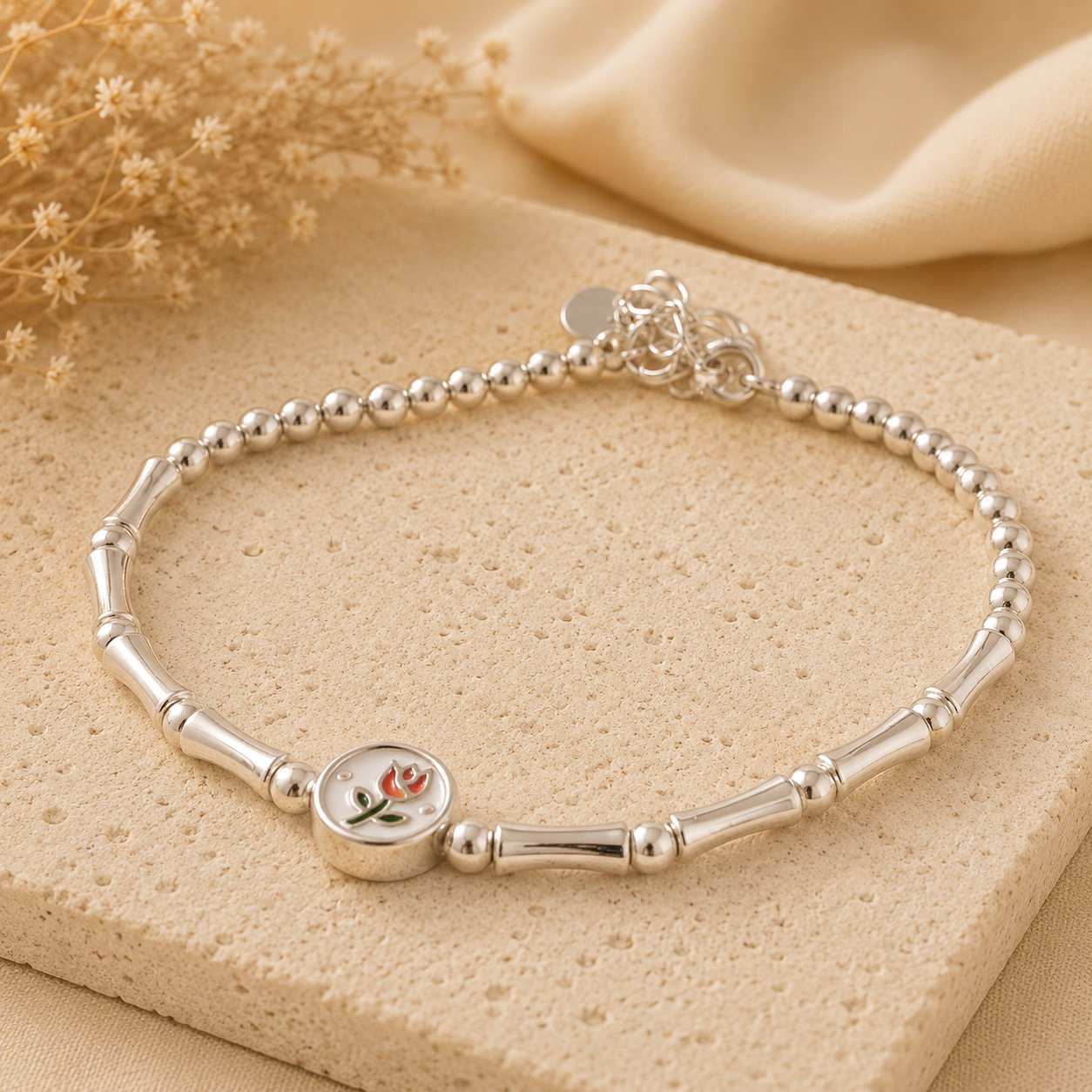 Pulsera Herencia Floral