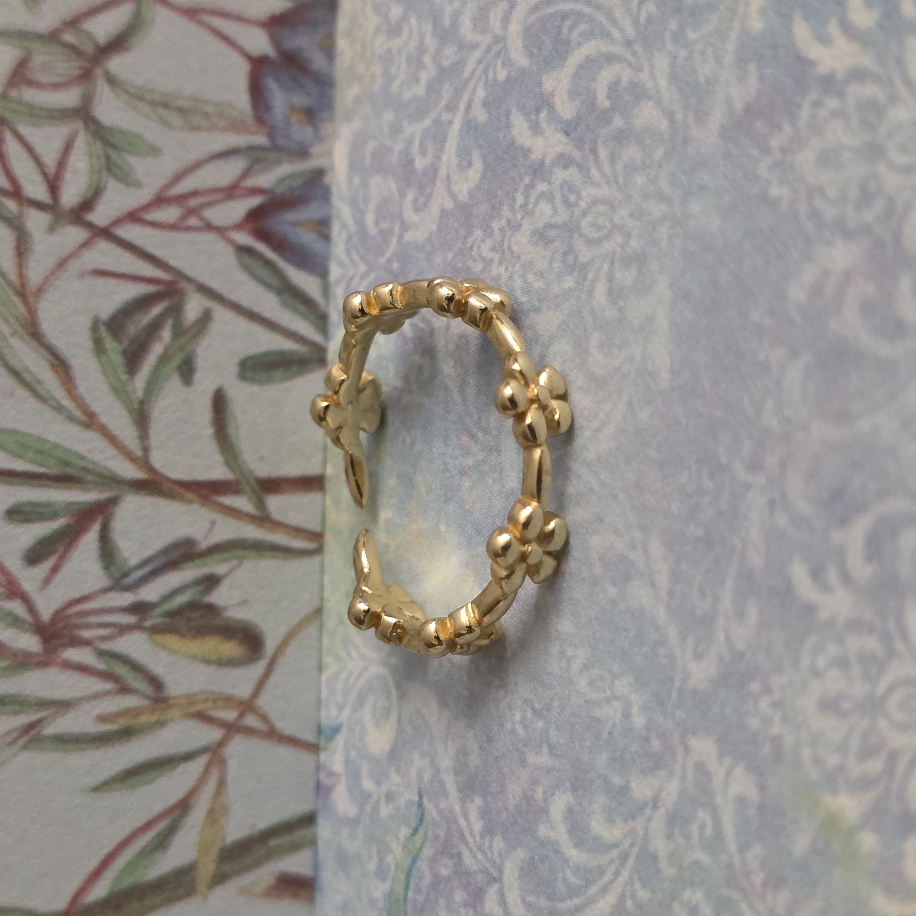 Anillo Primavera Dorada