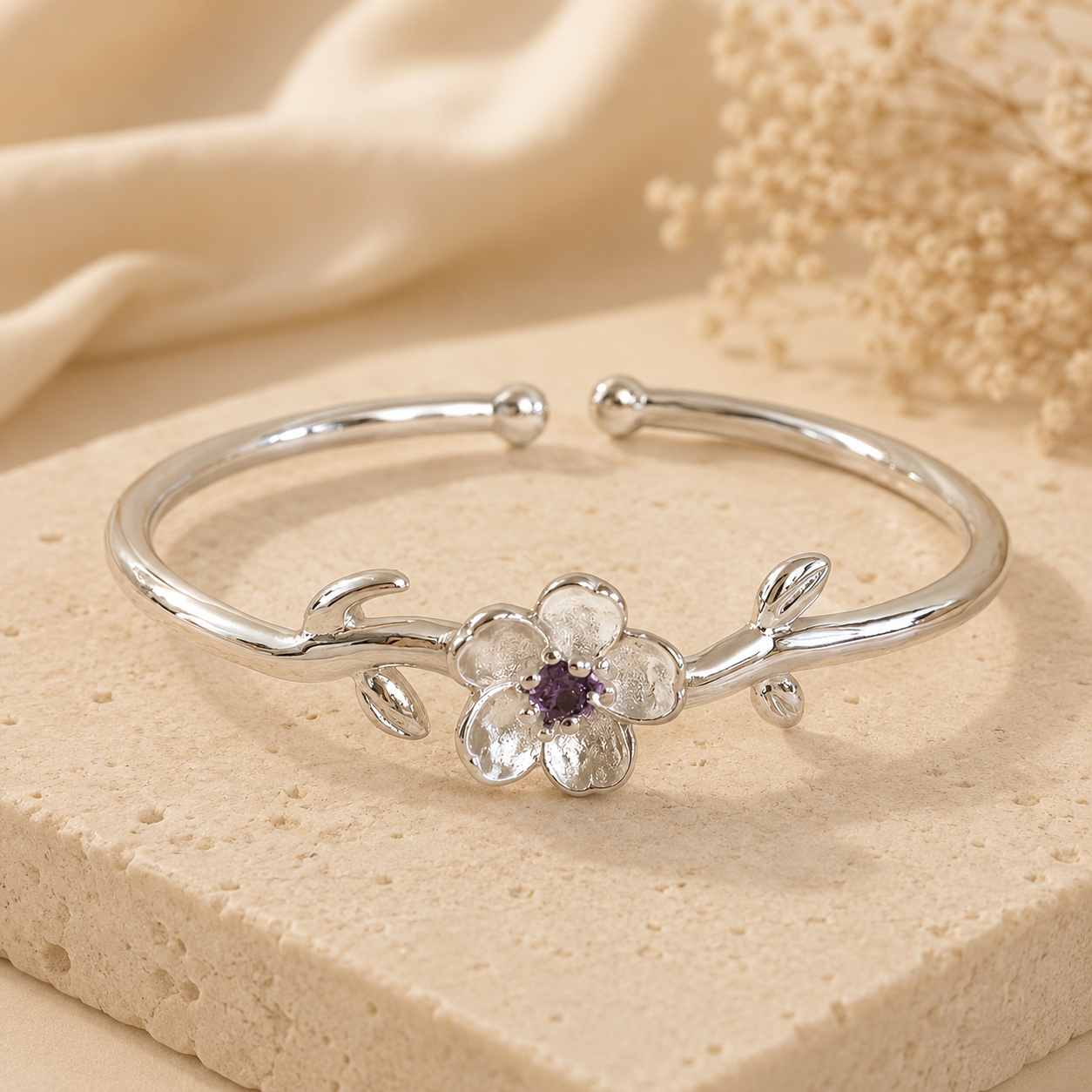 Pulsera Flor de Cerezo