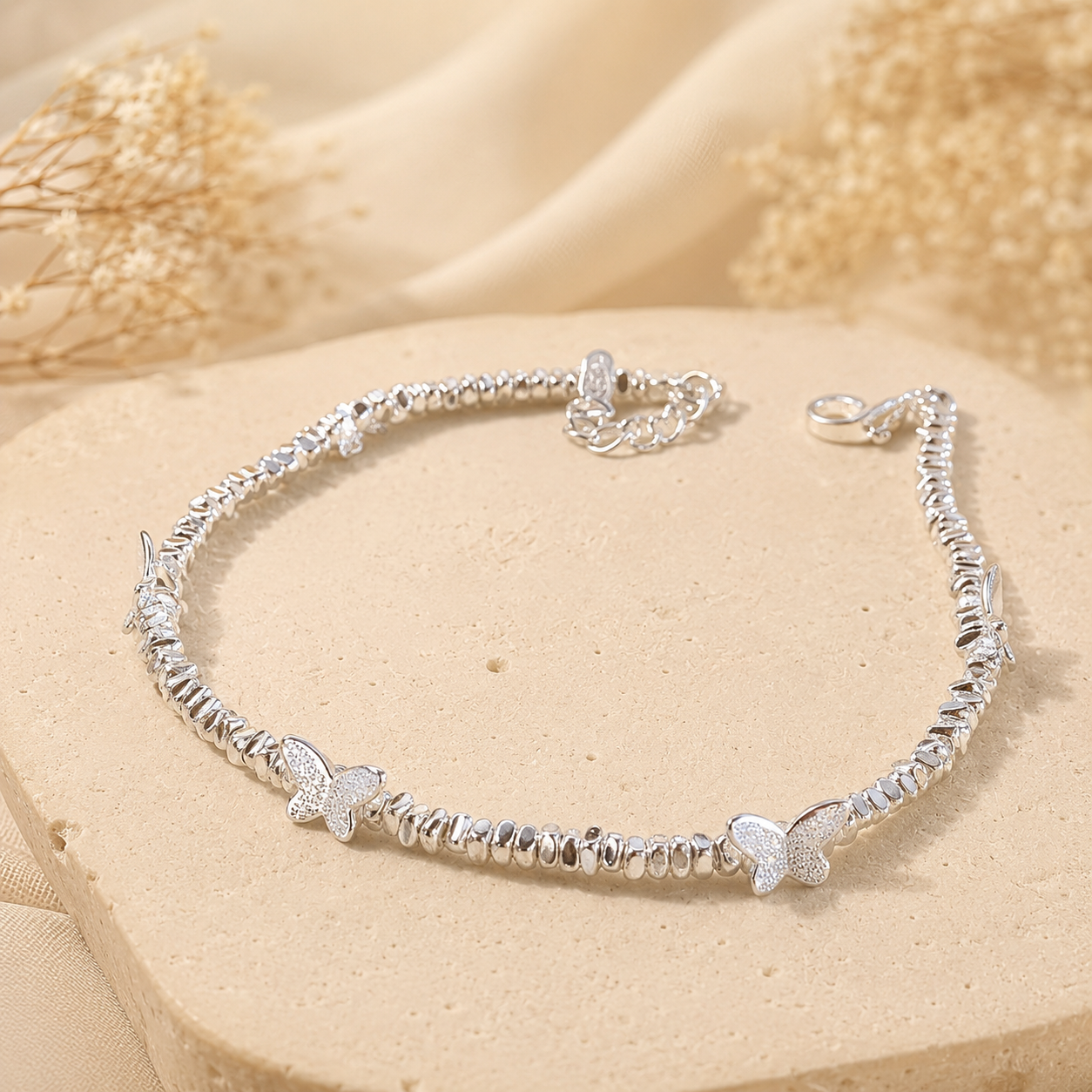 Pulsera Alas de Plata