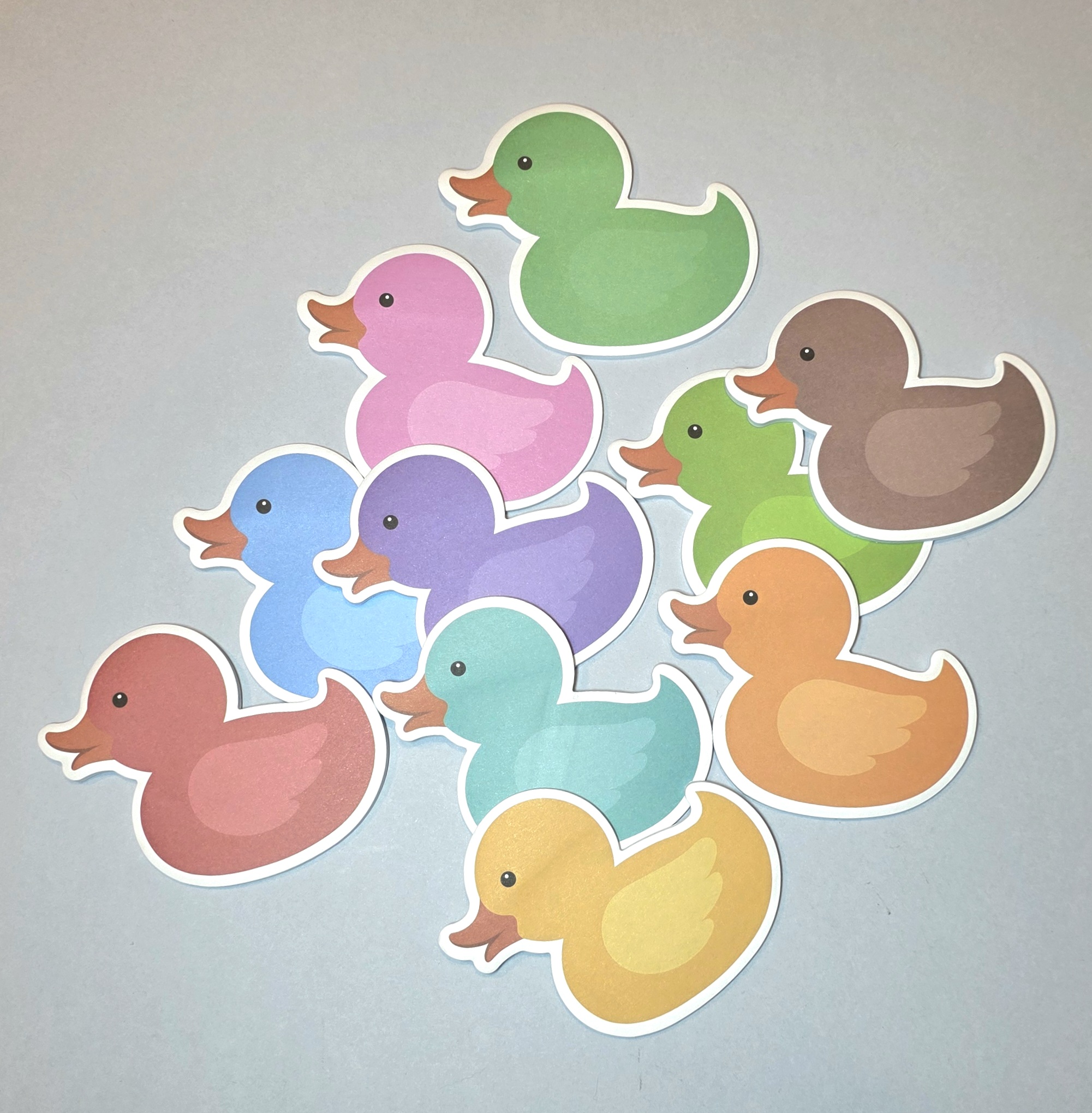 Post-it patitos de colores 🦆✨